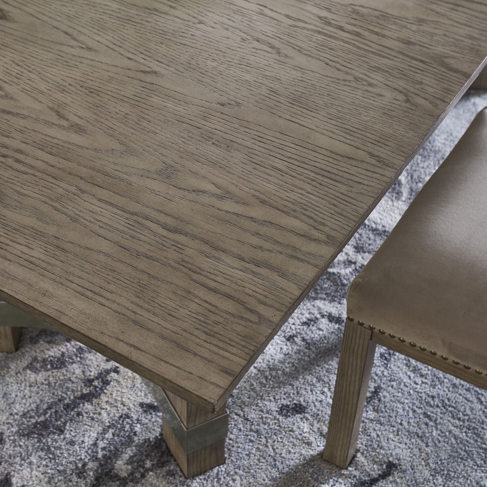 Rectangular Chrestner dining room table by Signature Ashley with a wooden finish, perfect for kitchen and dining room settings.