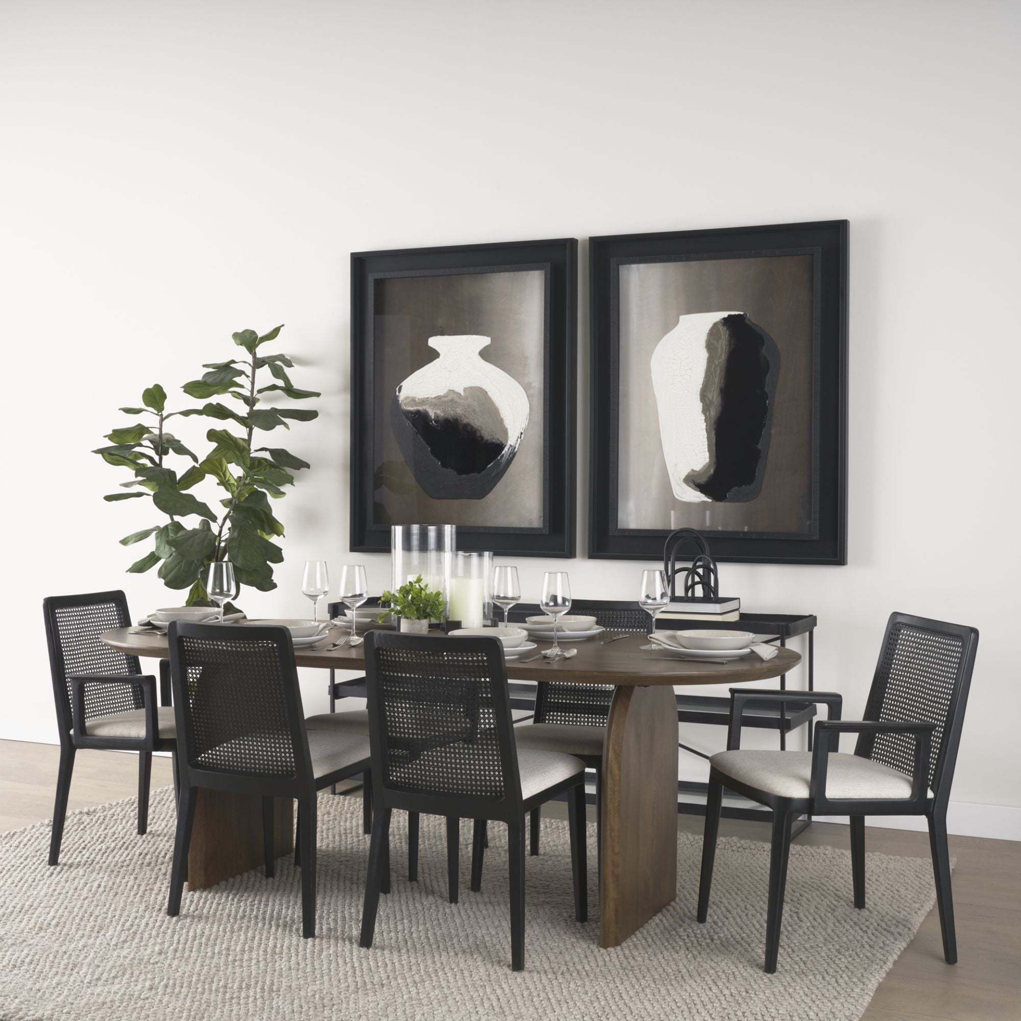 Mercana Clara Collection Arm Dining Chair in Black | CastleUp Experience Centre Online Furniture