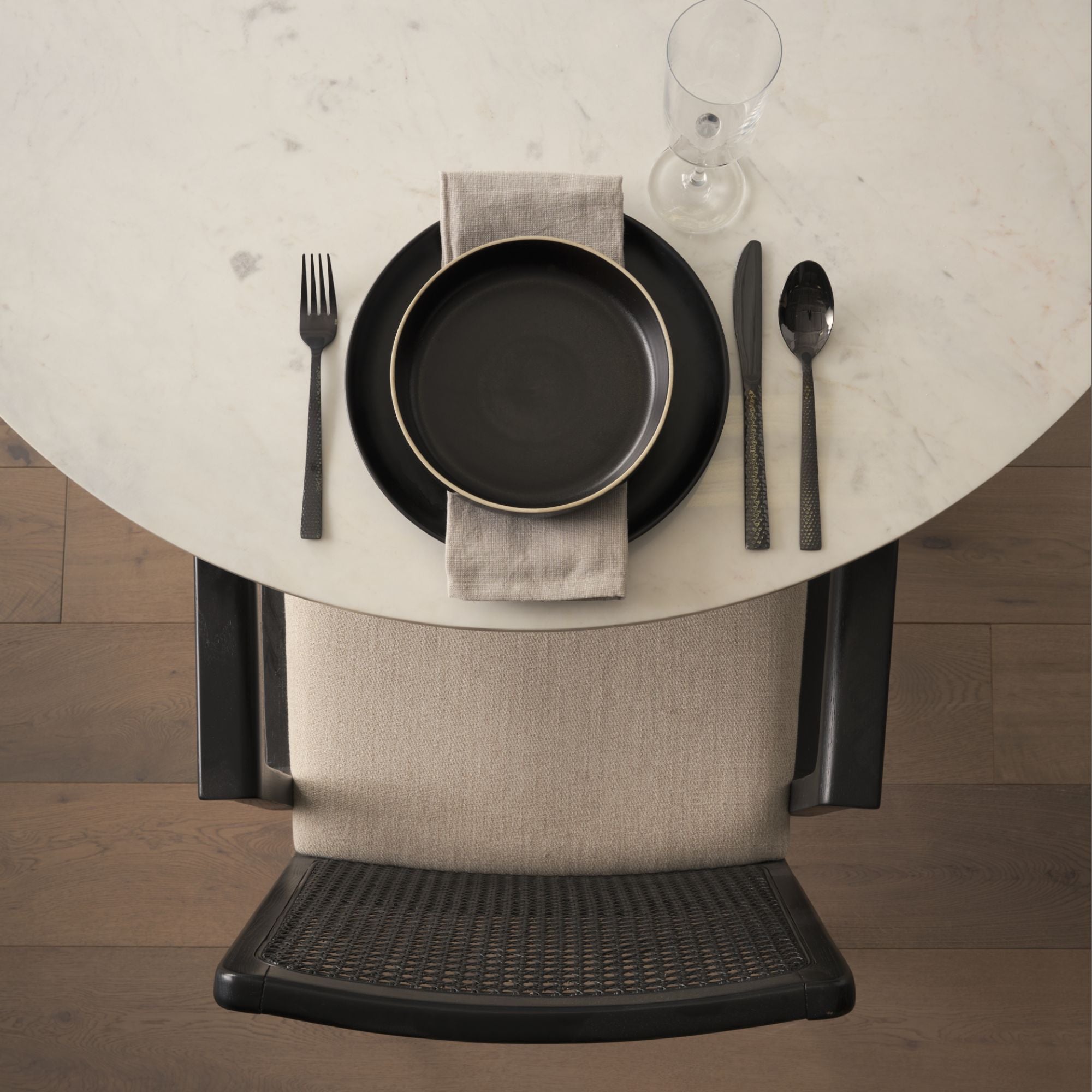 Mercana Clara Collection Arm Dining Chair in Black | CastleUp Experience Centre Online Furniture