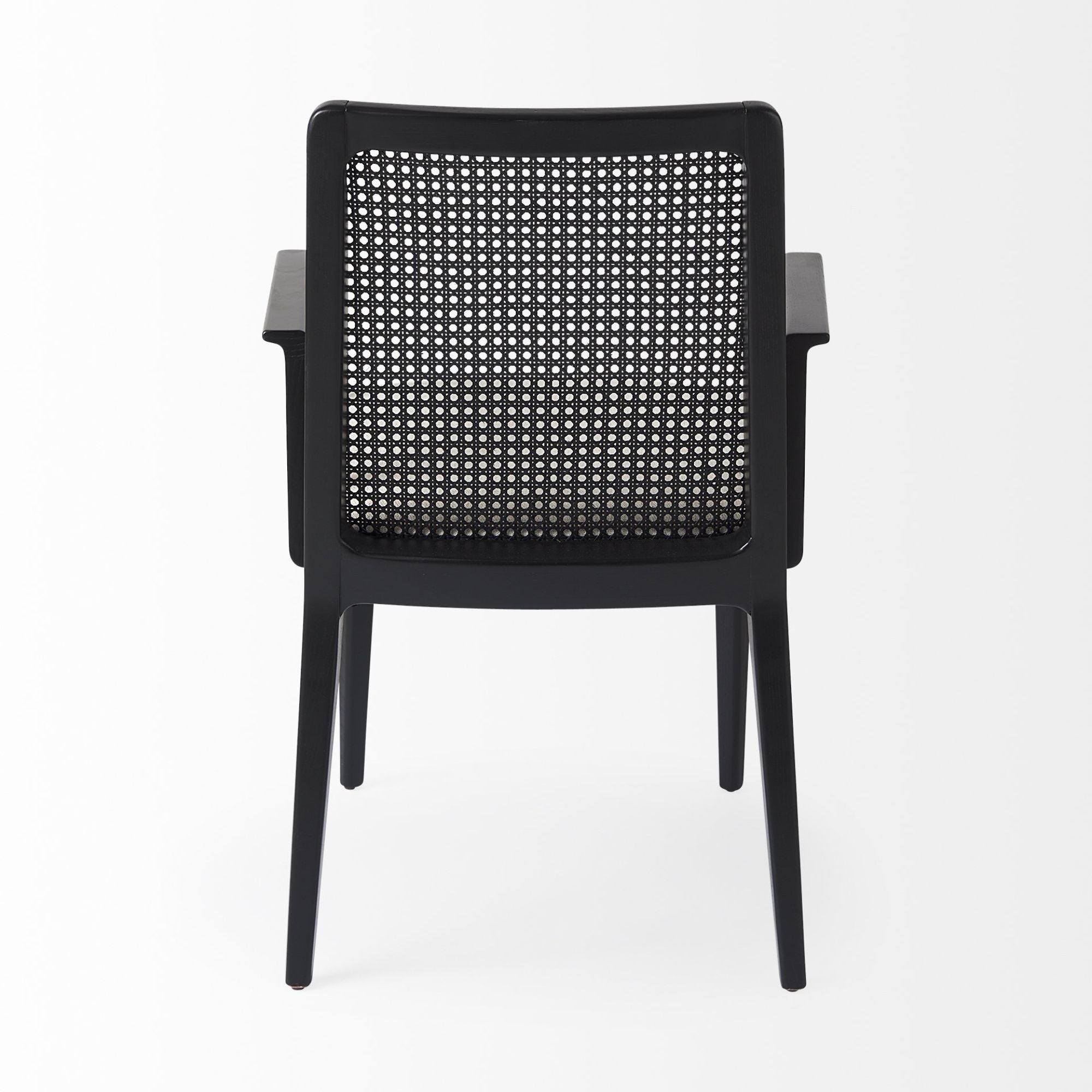 Mercana Clara Collection Arm Dining Chair in Black | CastleUp Experience Centre Online Furniture