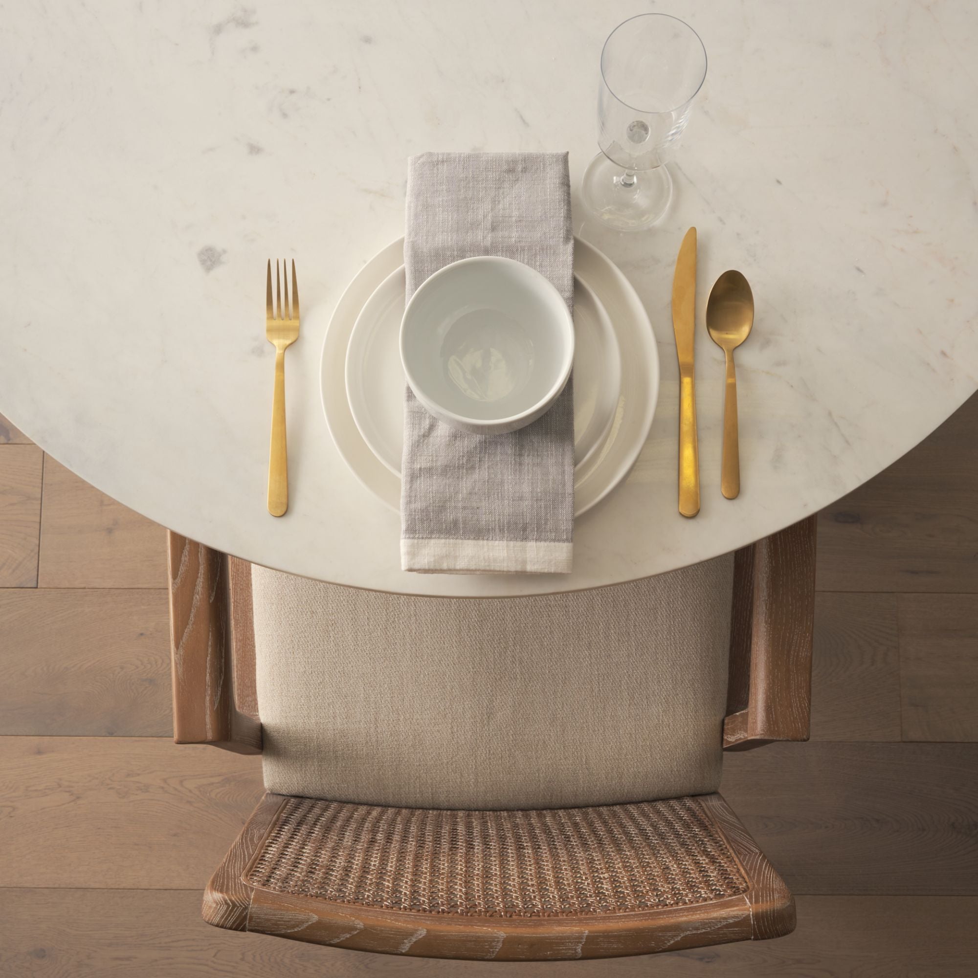 Mercana Clara Collection Arm Dining Chair in Light Brown | CastleUp Experience Centre Online Furniture