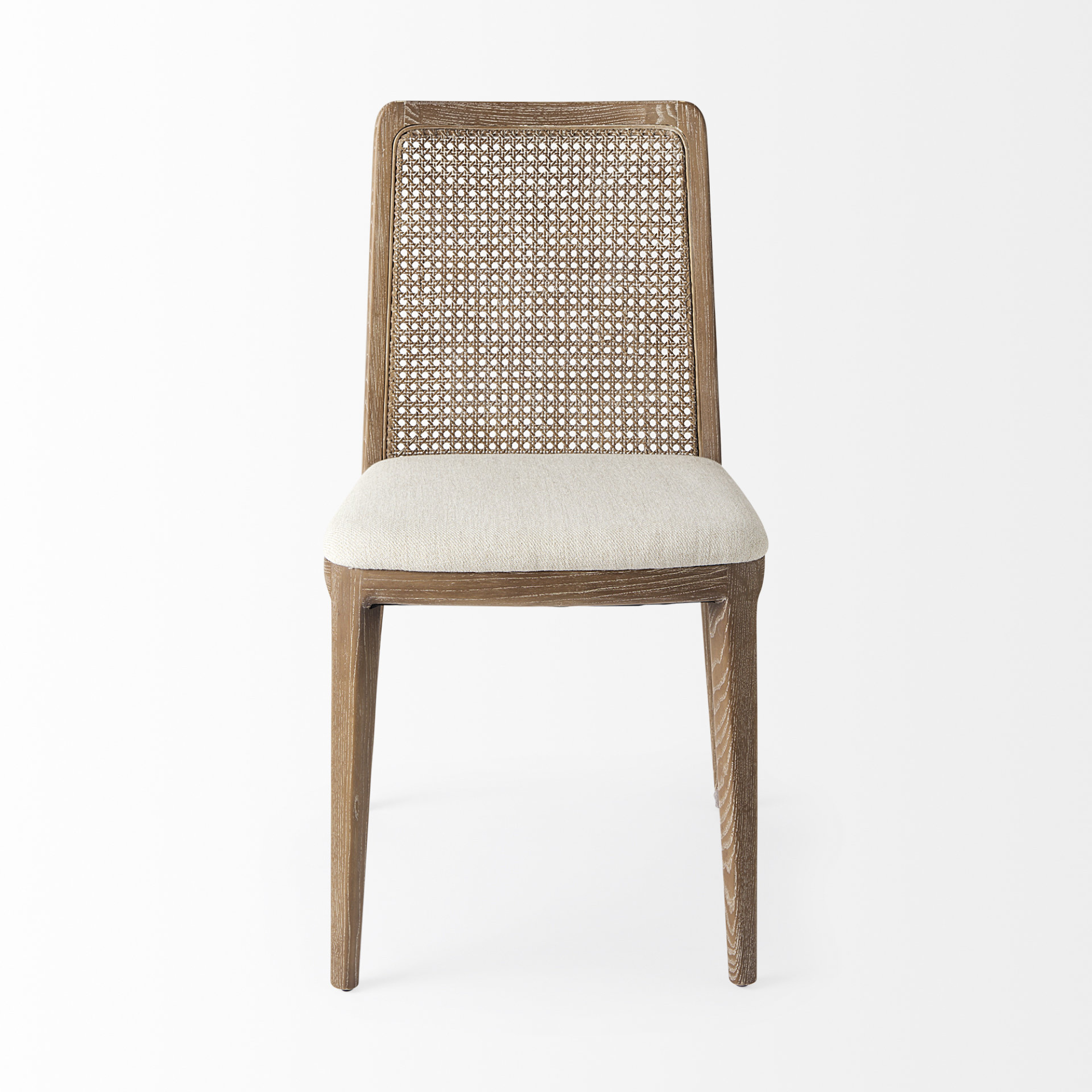 Mercana Clara Collection Wood Dining Chair in Light Brown | CastleUp Experience Centre Online Furniture