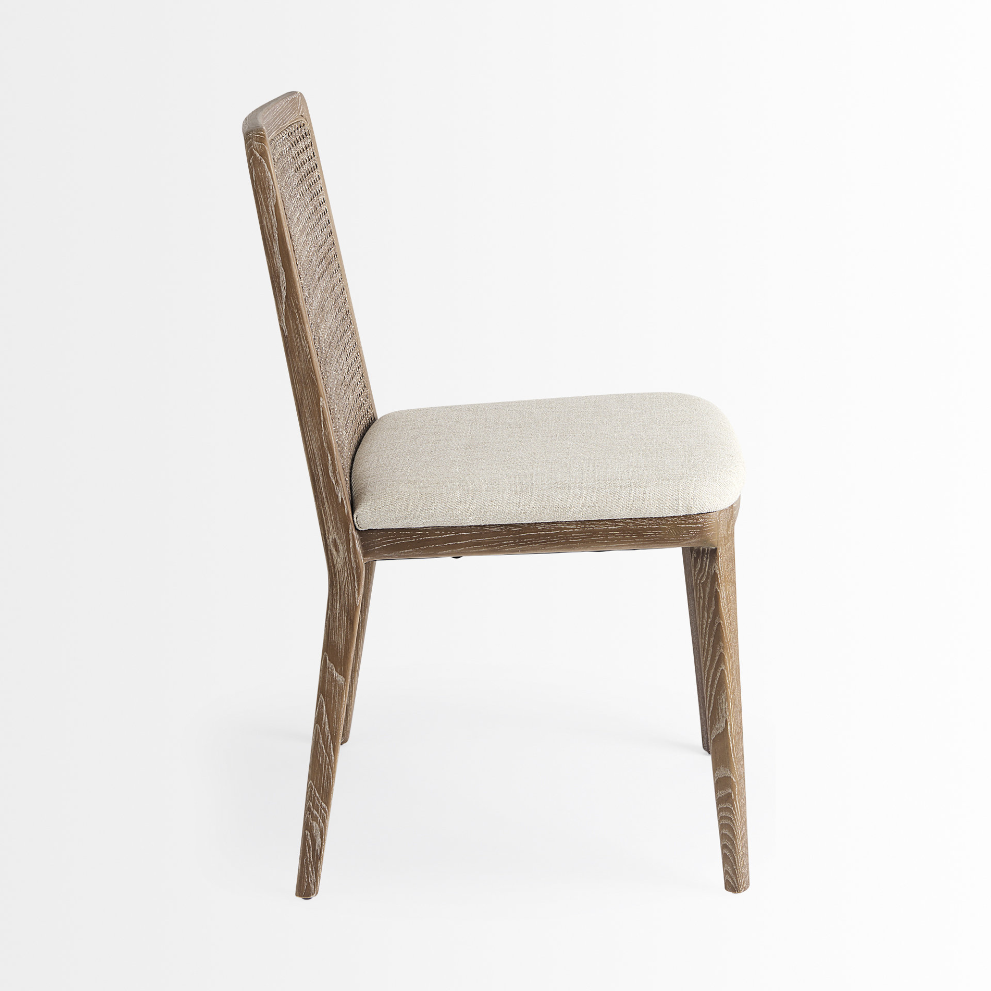 Mercana Clara Collection Wood Dining Chair in Light Brown | CastleUp Experience Centre Online Furniture