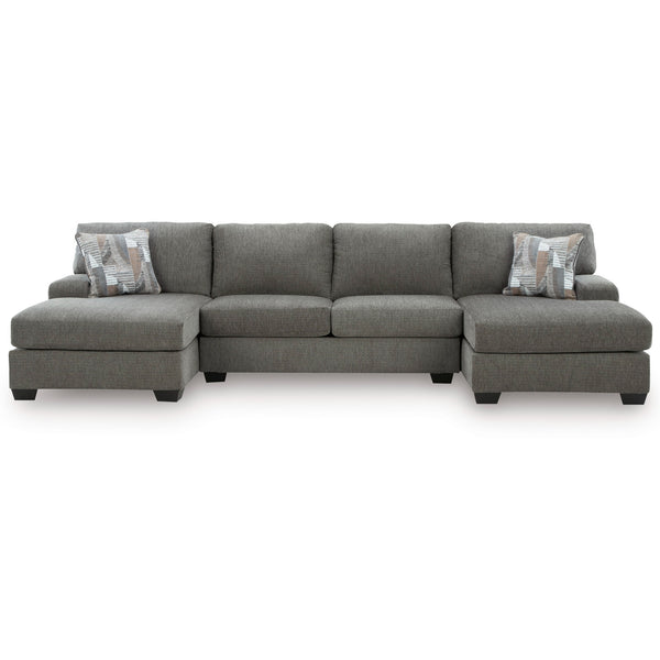 Clarington 3-Piece Sectional with Double Chaise