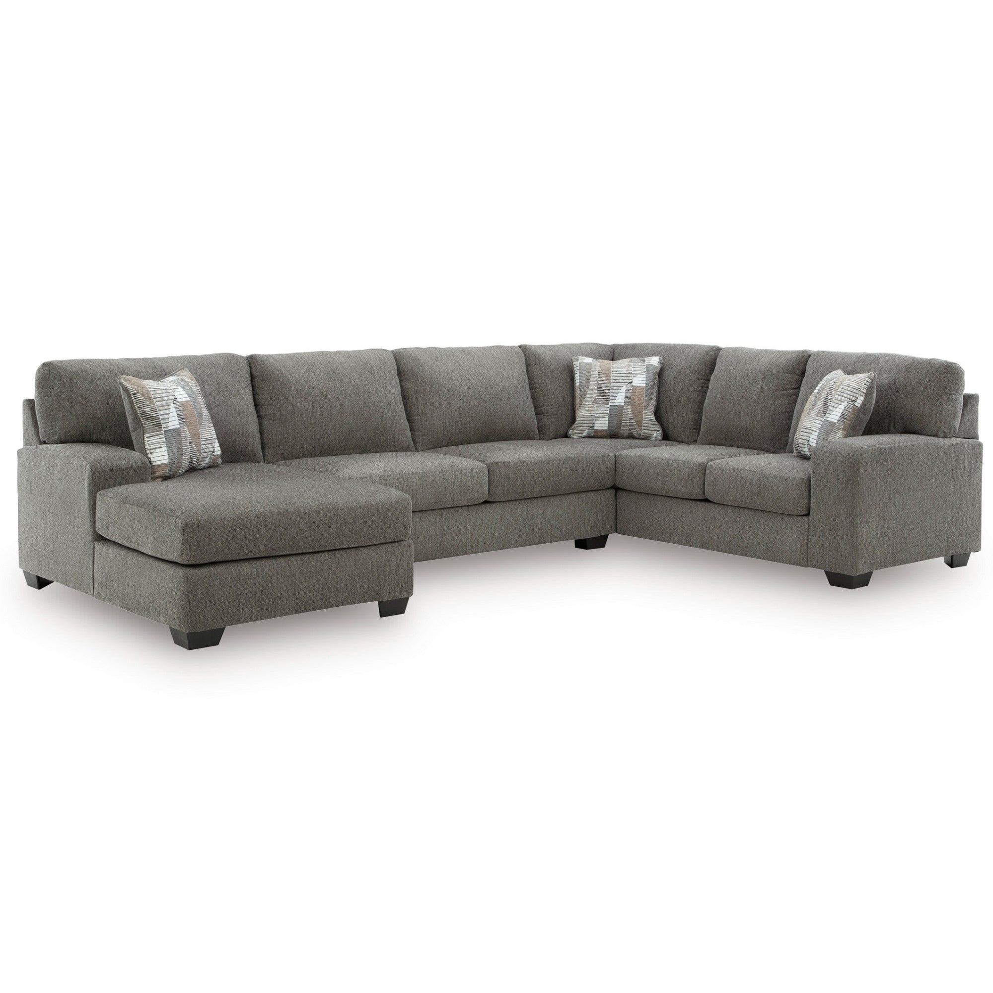 Clarington 3-Piece Sectional with Chaise