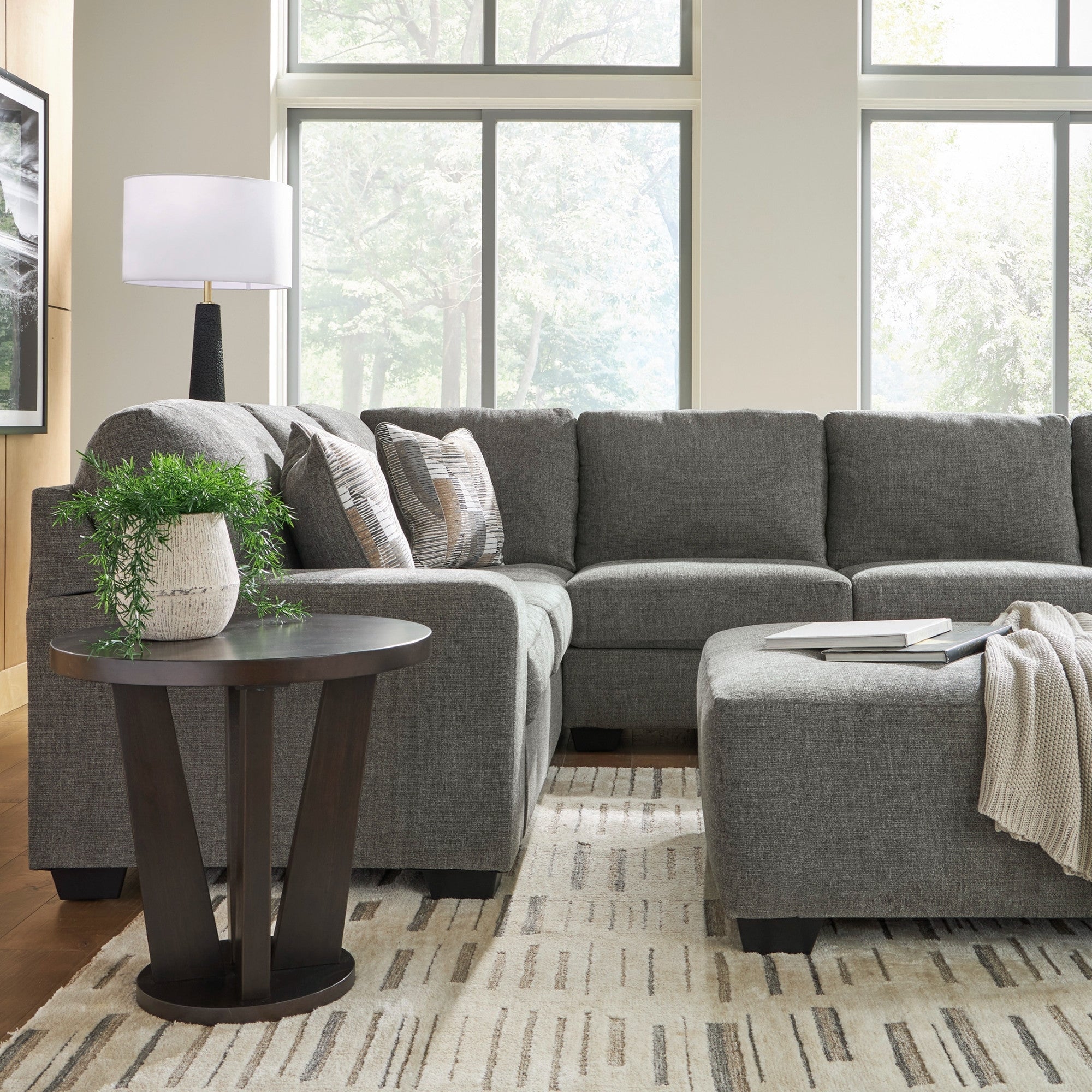 Clarington 3-Piece Sectional with Chaise