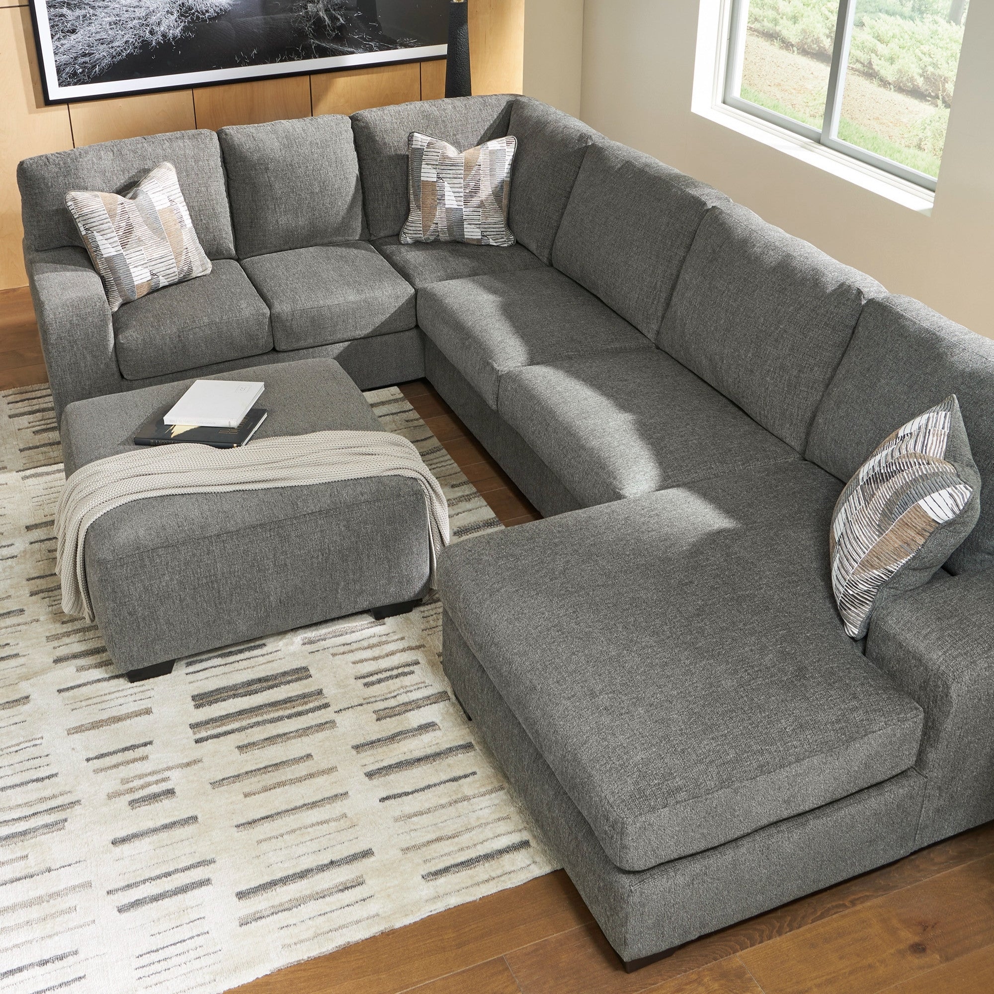 Clarington 3-Piece Sectional with Chaise