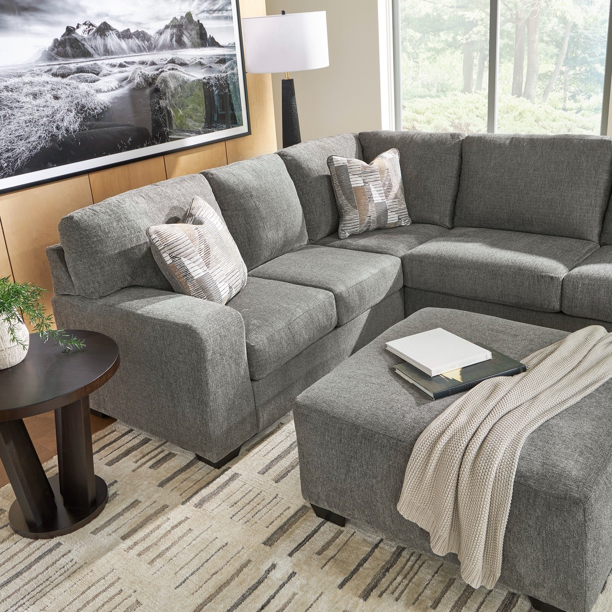 Clarington 3-Piece Sectional with Chaise