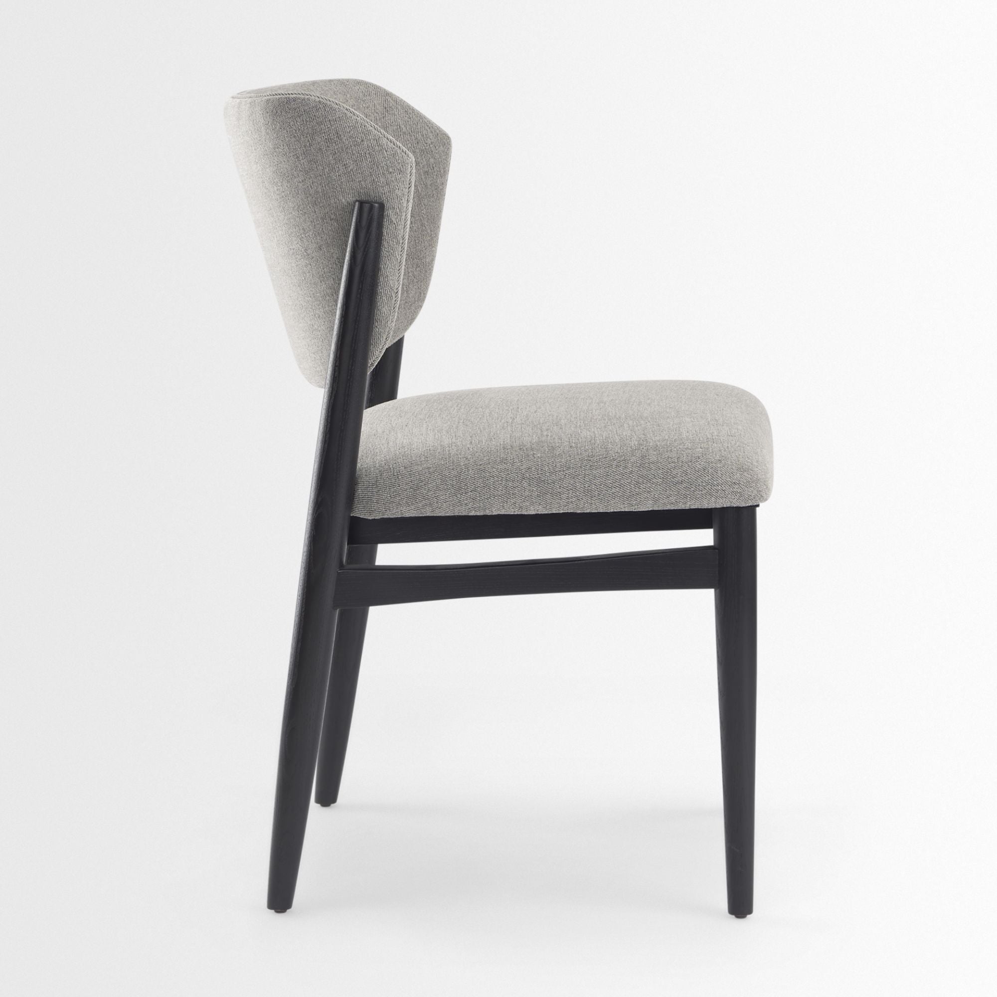 Cercana Cline Collection Wodd Dining Chair in Grey | CastleUp Experience Centre Online Furniture