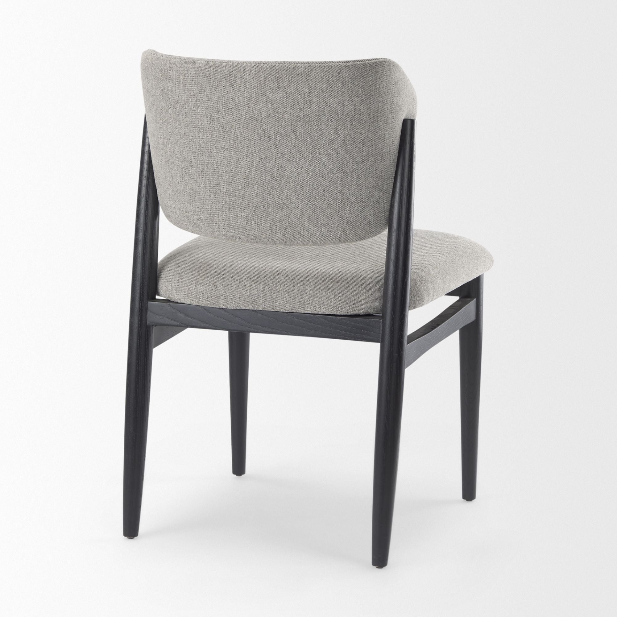 Cercana Cline Collection Wodd Dining Chair in Grey | CastleUp Experience Centre Online Furniture