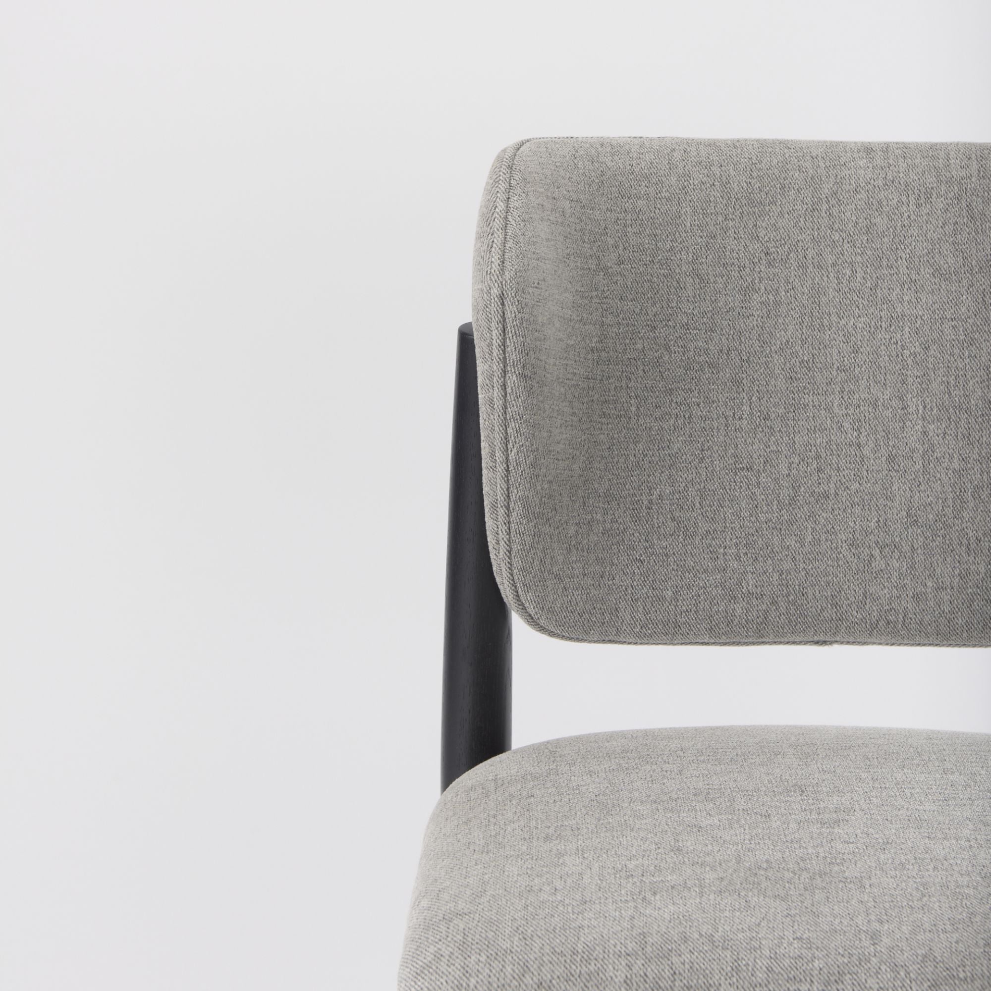 Cercana Cline Collection Wodd Dining Chair in Grey | CastleUp Experience Centre Online Furniture