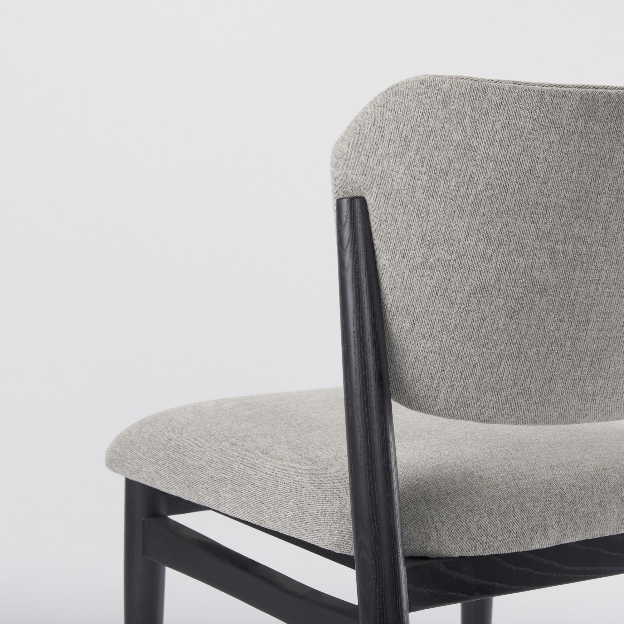 Cercana Cline Collection Wodd Dining Chair in Grey | CastleUp Experience Centre Online Furniture