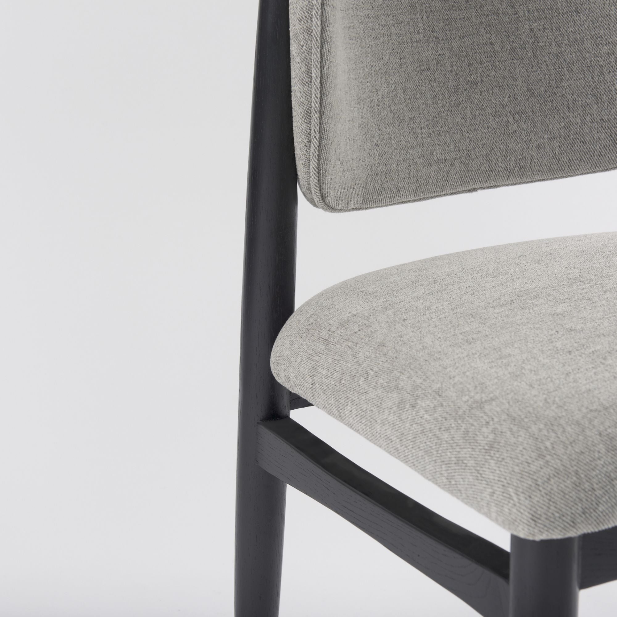 Cercana Cline Collection Wodd Dining Chair in Grey | CastleUp Experience Centre Online Furniture