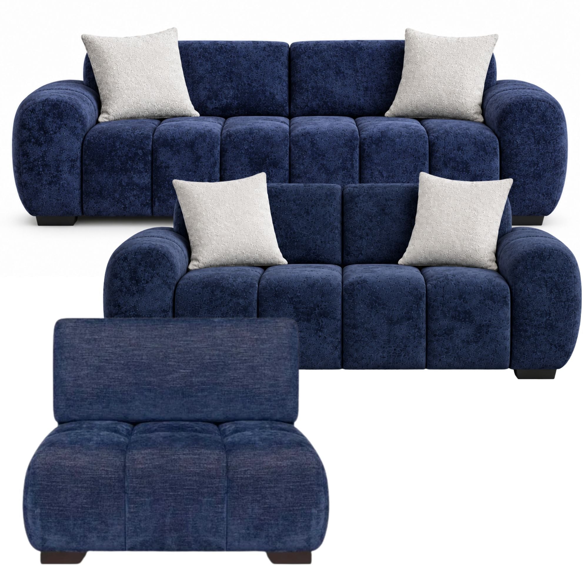 Canadian-made Coburg Modern Sofa Set