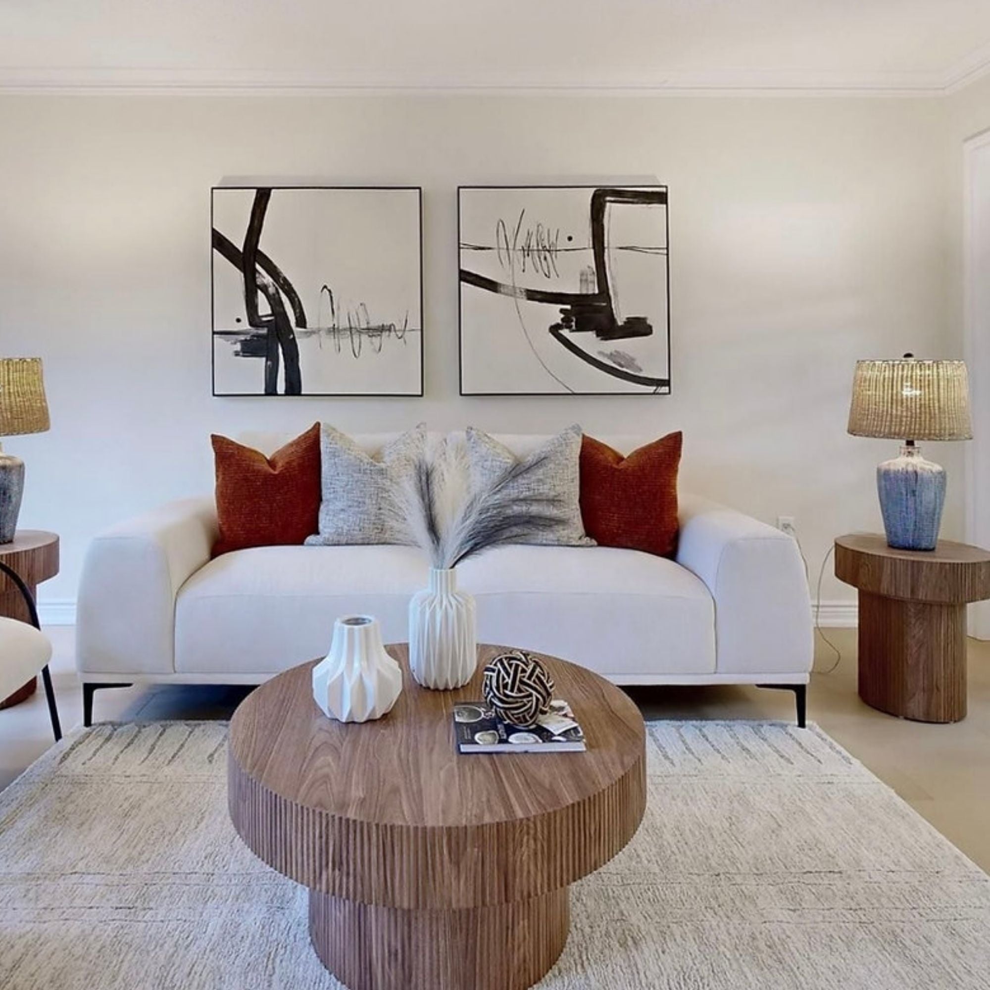 Glada Coffee Table in Light Walnut | CastleUp Experience Centre Online Furniture