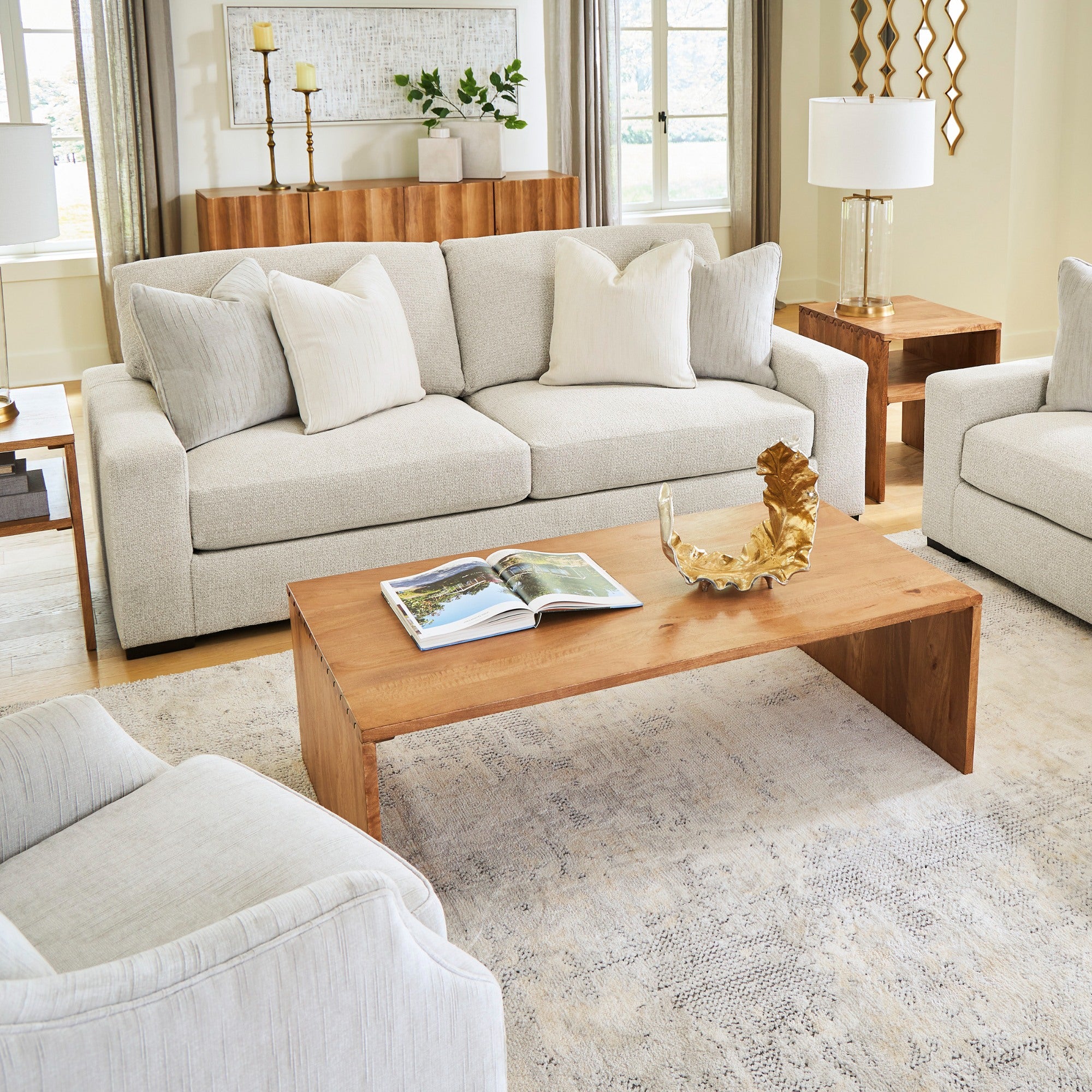 Conlee-Pike Sofa in Line