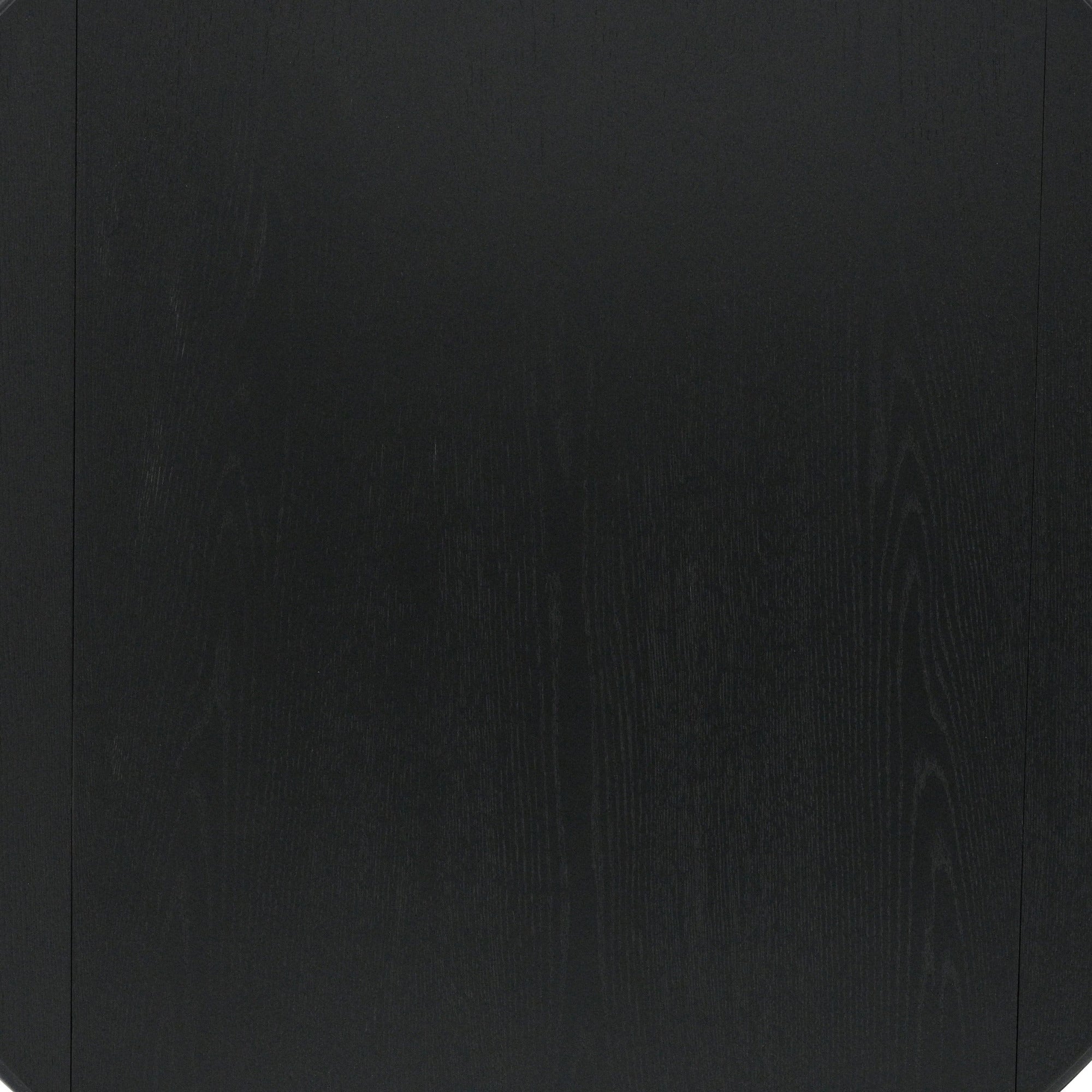 Conrad 42" Round Drop-Leaf Dining Table in Black