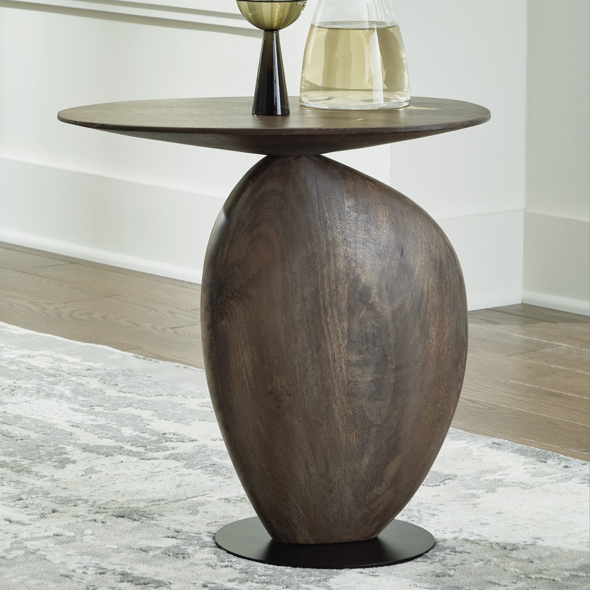 Cormmet Wood Accent Table