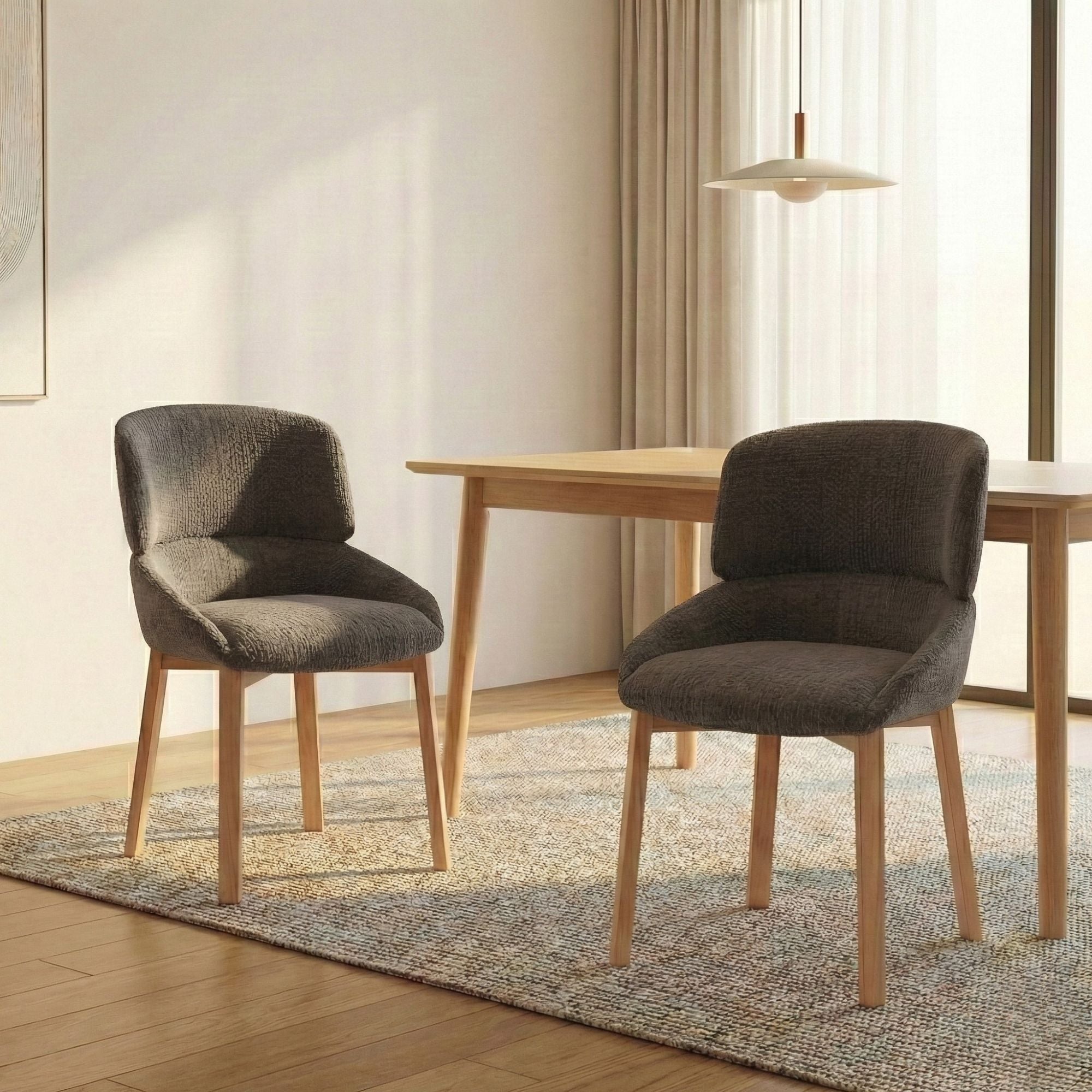 Cozy Dining Chair in Woody (Set of 2) | CastleUp Experience Centre Online Furniture
