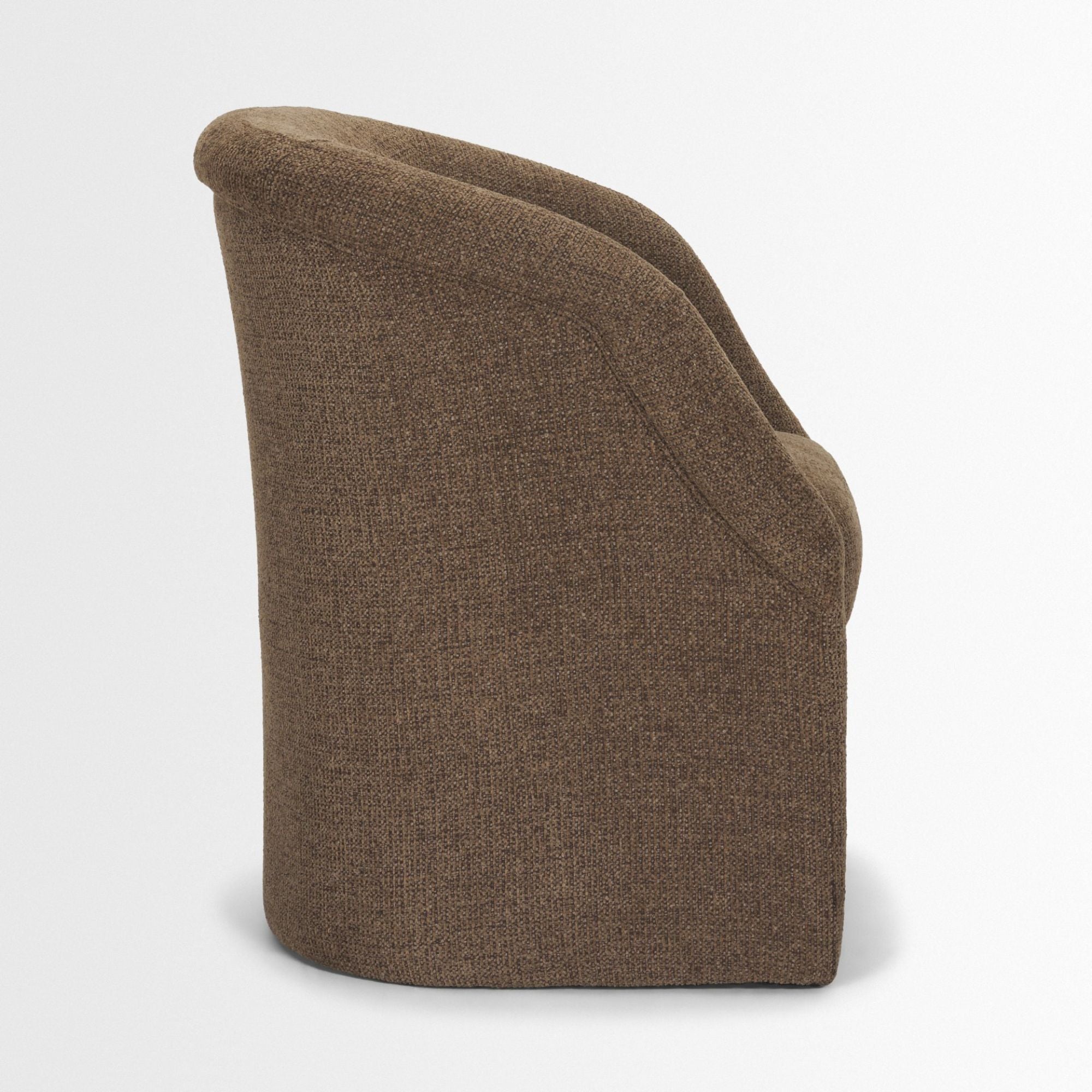 Mercana Curtis Handmade Dining Armchair in Brown | CastleUp Experience Centre Online Furniture