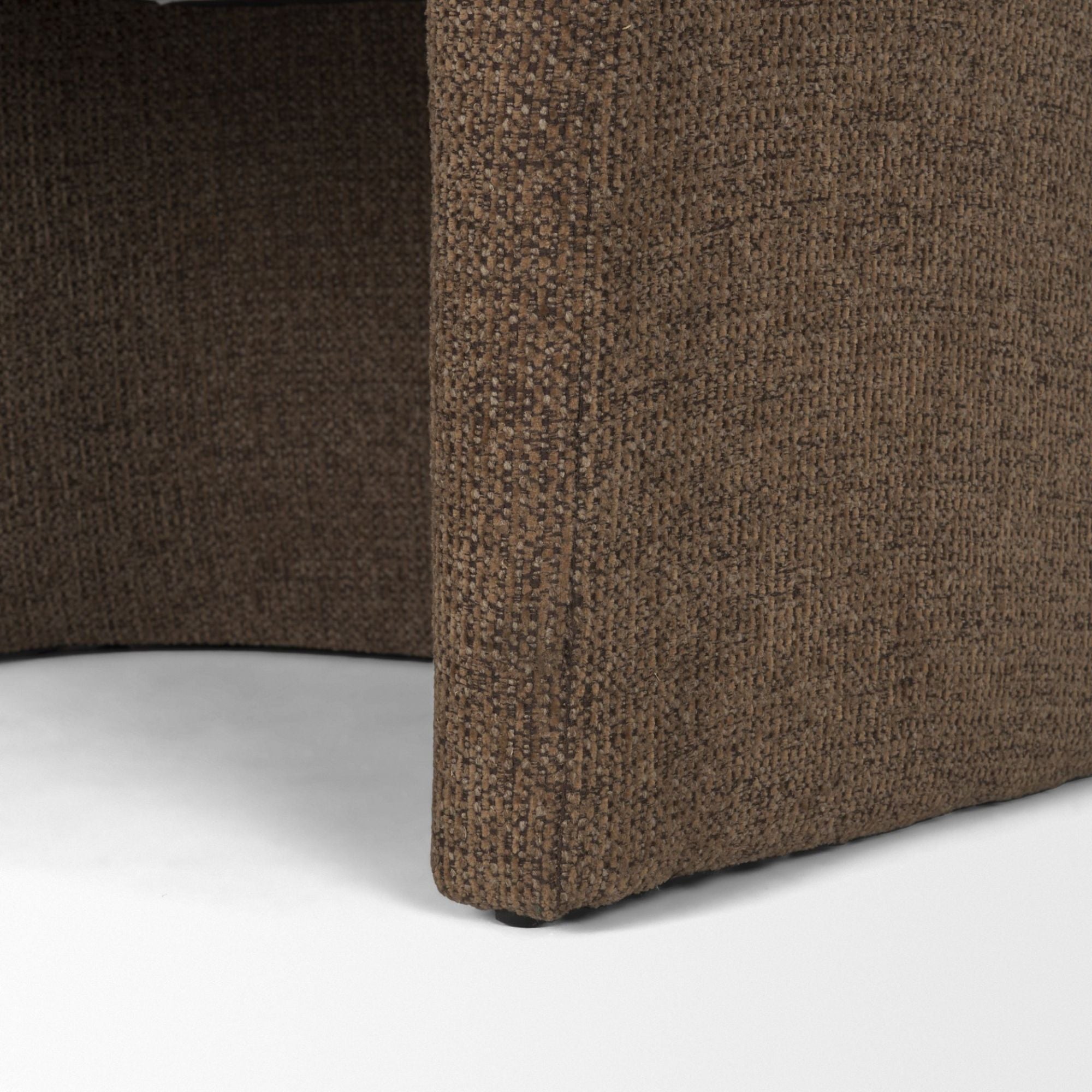 Mercana Curtis Handmade Dining Armchair in Brown | CastleUp Experience Centre Online Furniture