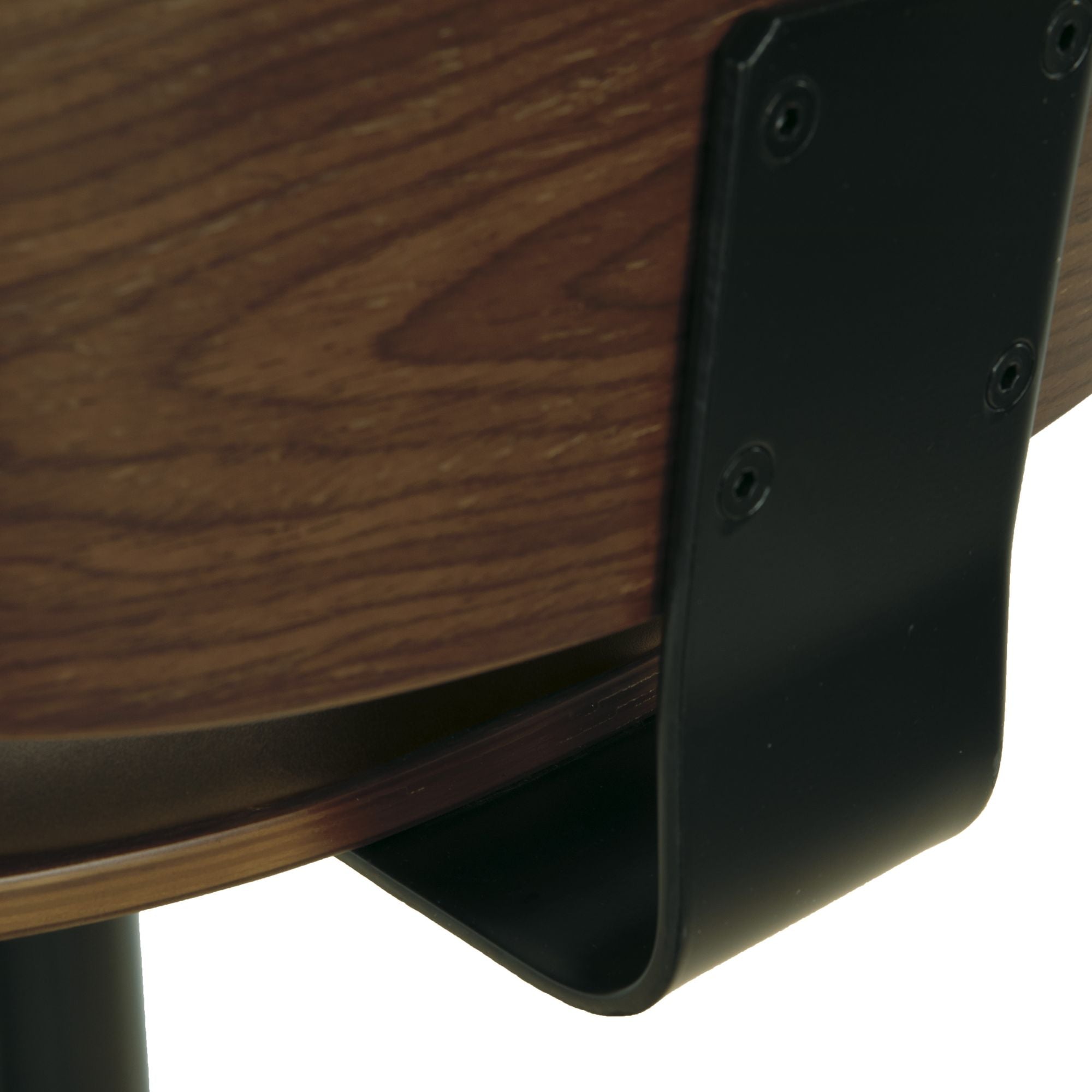 Brown Bellatier tall curved UPH swivel bar stool by Signature Ashley with a modern design and sturdy wooden legs.