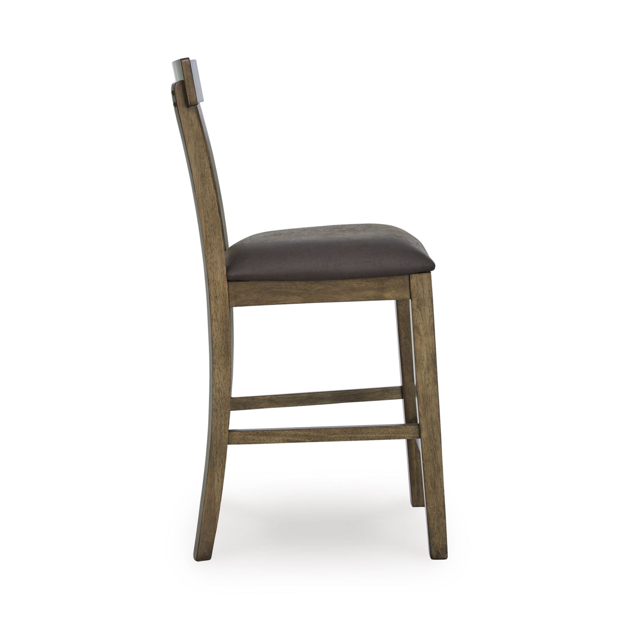 Ashley Urbinforte 9-piece counter height dining set with light brown wood finish, includes table and matching chairs, ideal for dining rooms.