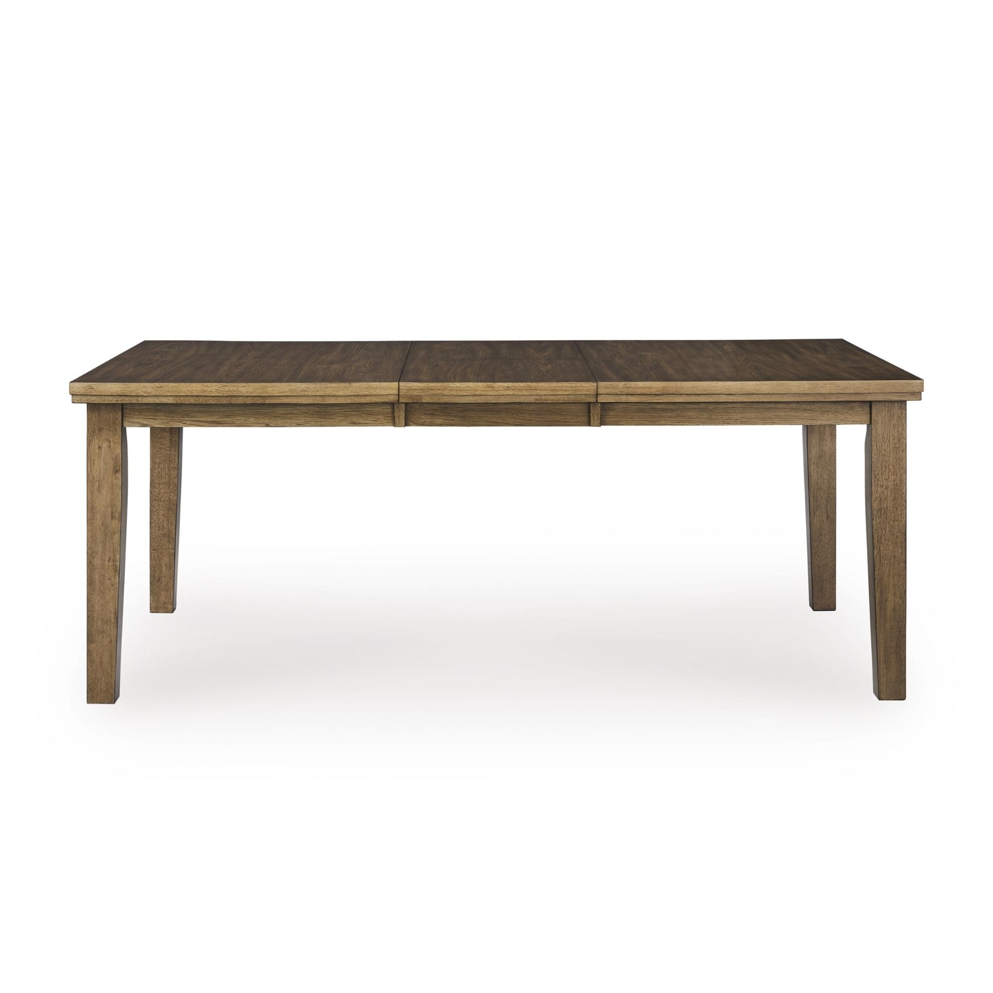 Ashley Urbinforte 6-piece dining room set with light brown wooden table and matching chairs, perfect for family meals.