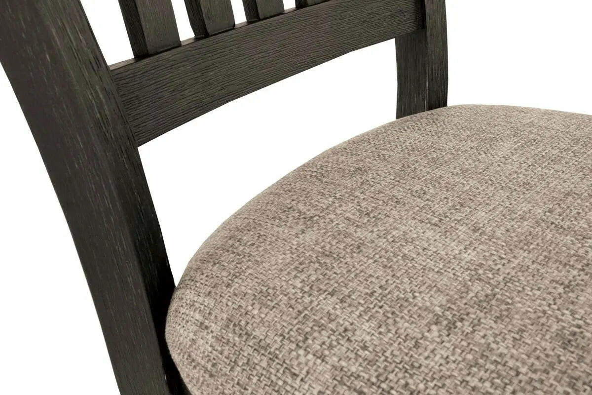 Signature Ashley Tyler Creek two-tone dining room set with arm chairs, featuring a stylish and elegant design for modern dining spaces.
