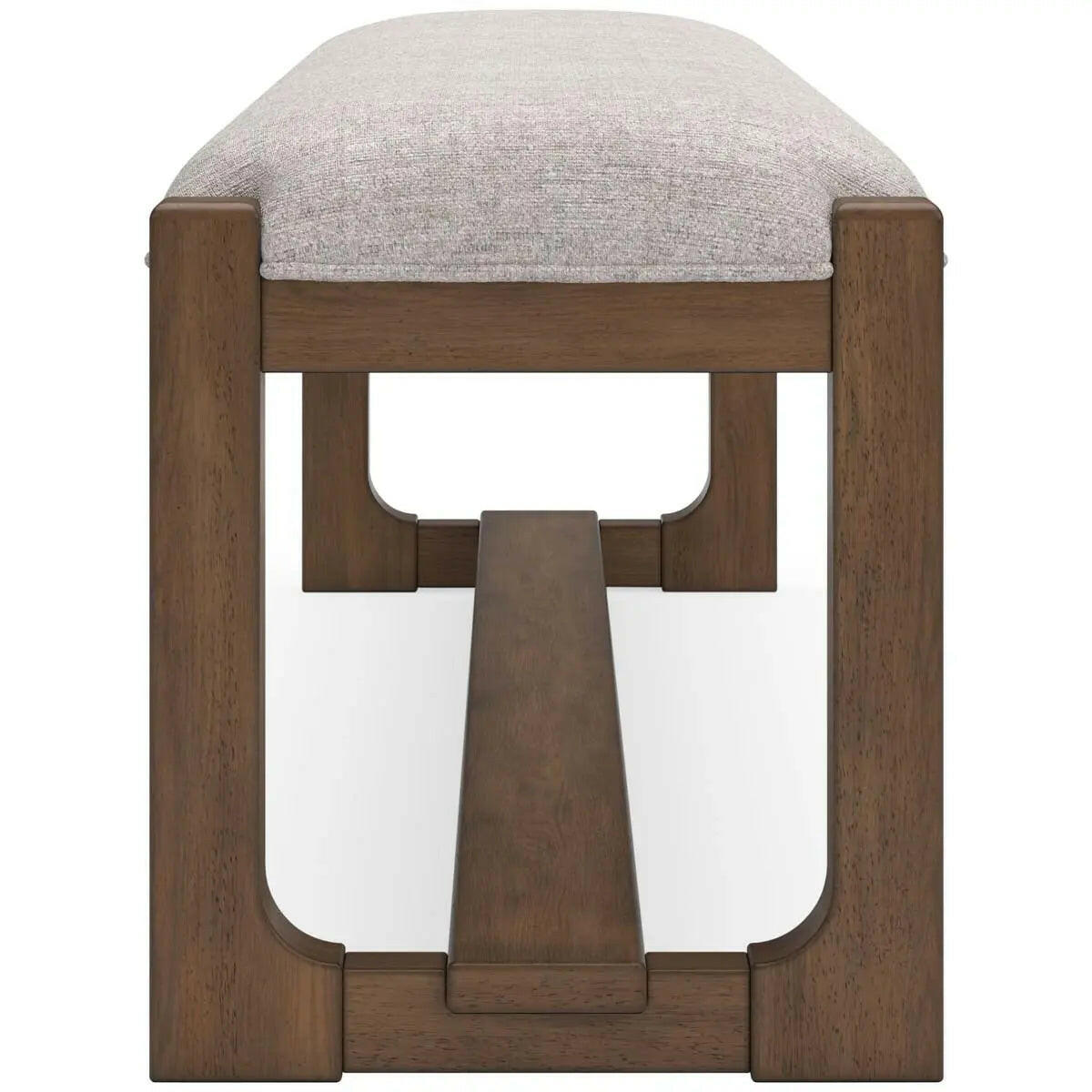 Cabalynn 6-piece brown dining room set by Signature Design Ashley with a wooden table and matching chairs in a modern dining area.