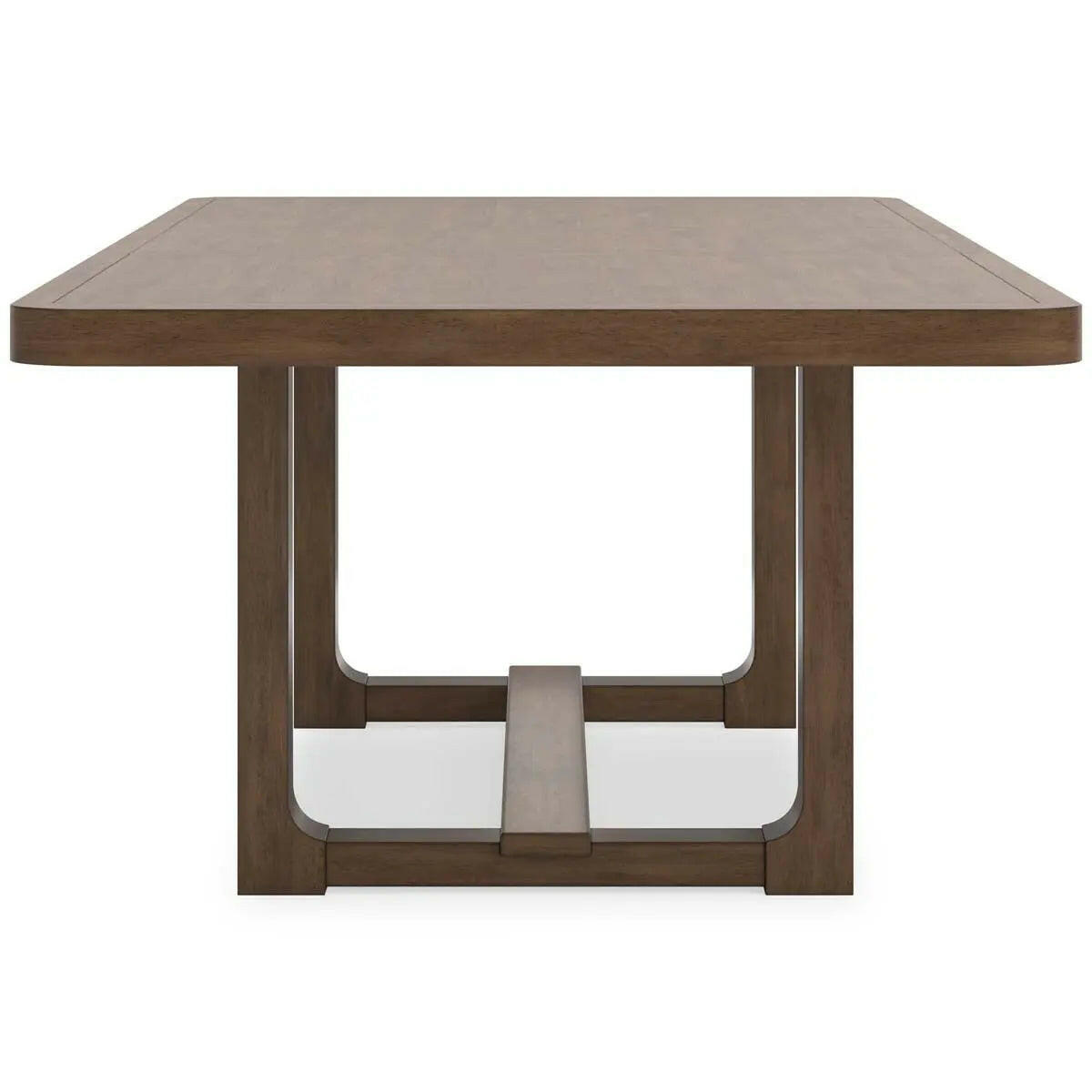 Six-piece brown dining room set by Signature Design Ashley, includes a table and matching chairs in a stylish design.