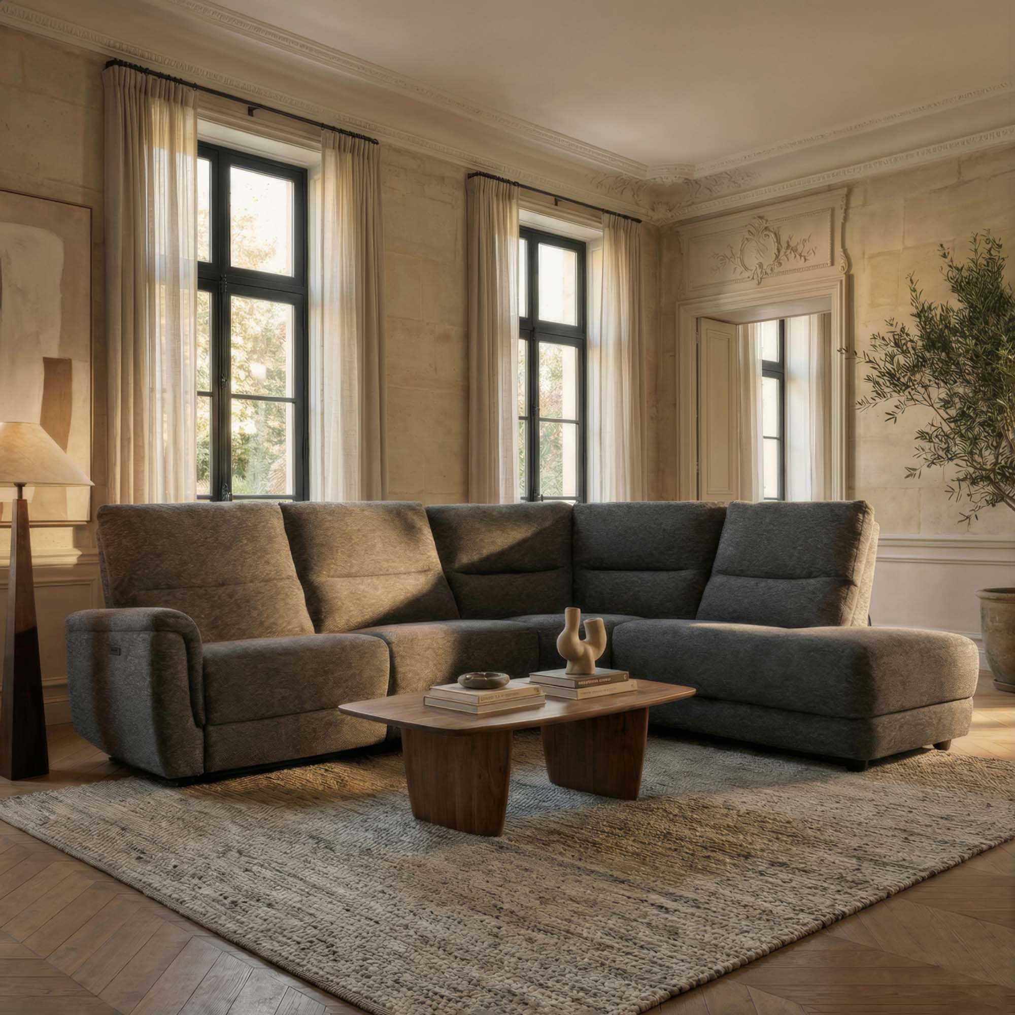 Dalton 4-Piece Power Reclining Sectional