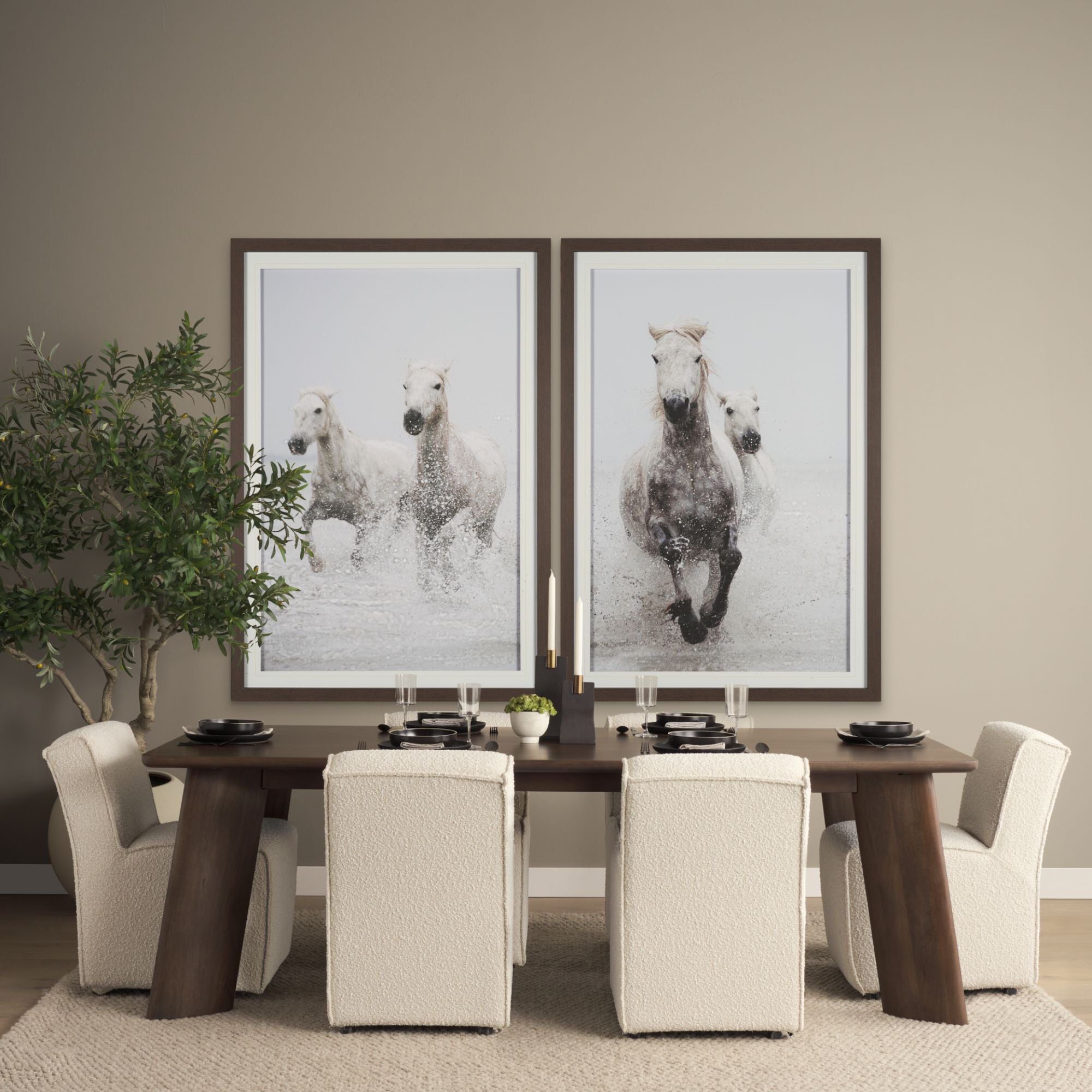 Mercana Damon Collection Dining Chair in Cream | CastleUp Experience Centre Online Furniture