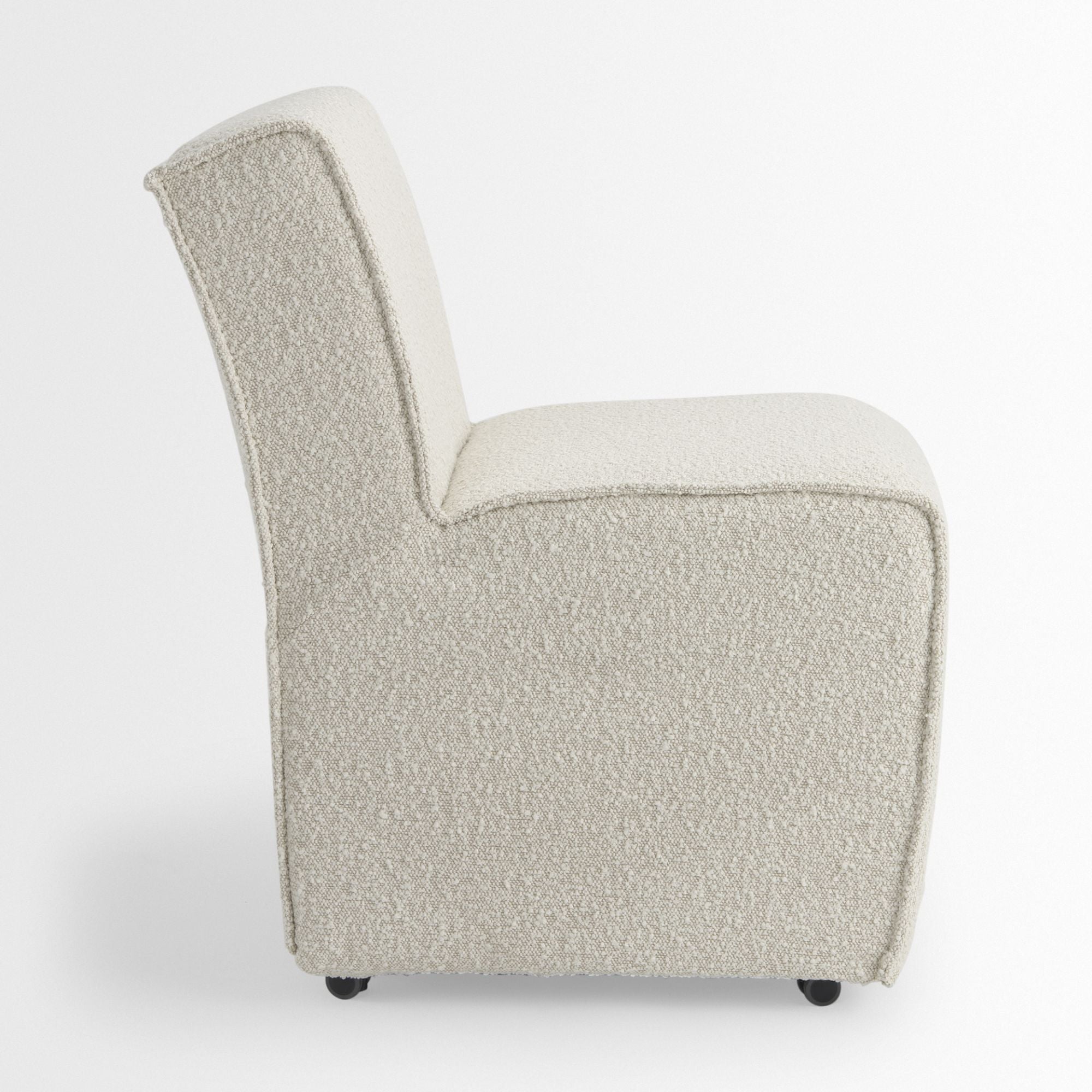 Mercana Damon Collection Dining Chair in Cream | CastleUp Experience Centre Online Furniture