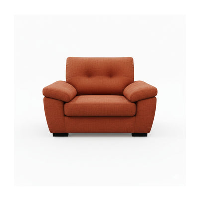 Canadian Made Dexter Oversize Chair in Orange