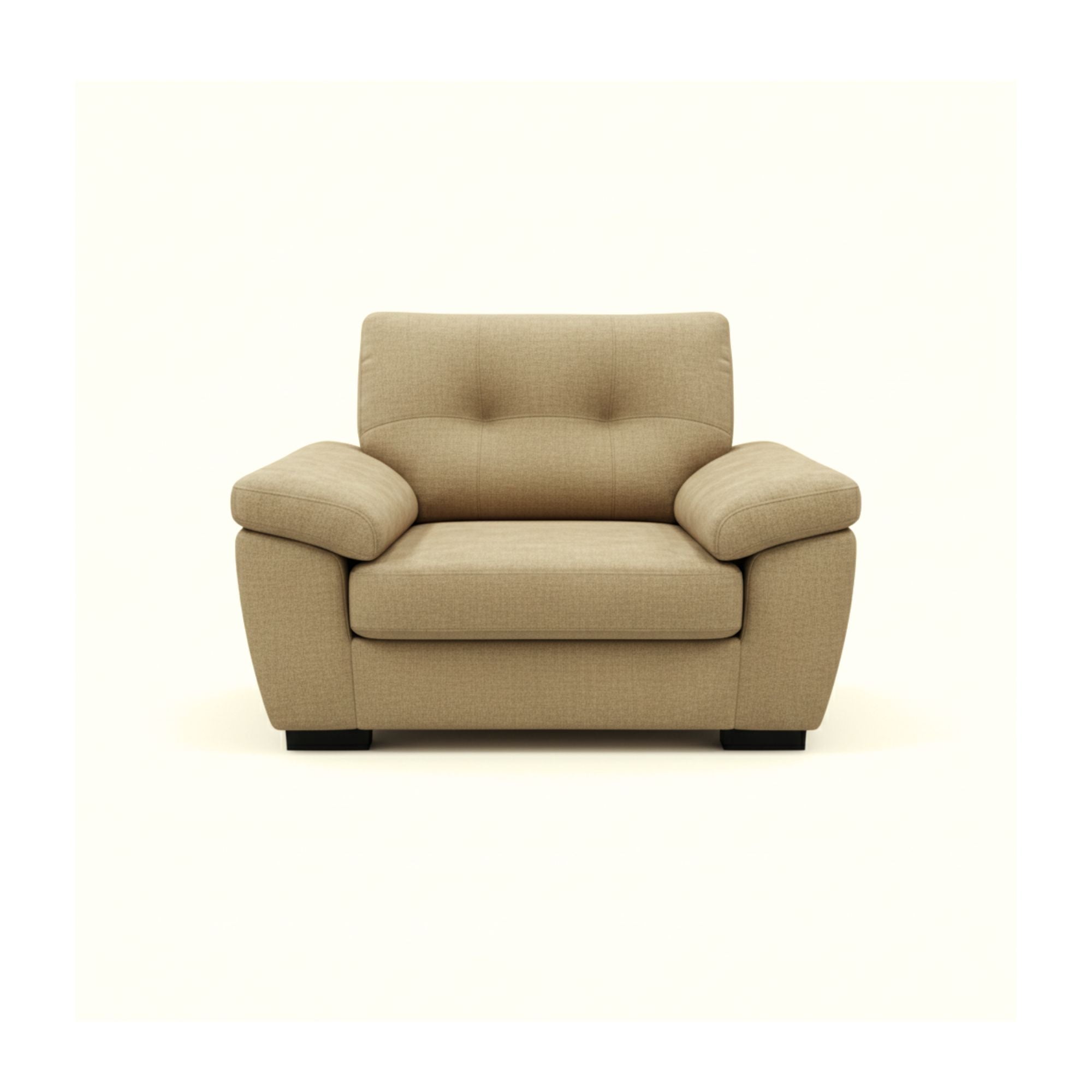 Canadian Made Dexter Oversize Chair in Taupe