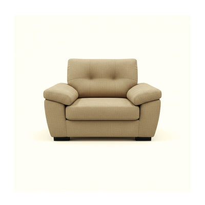 Canadian Made Dexter Oversize Chair in Taupe