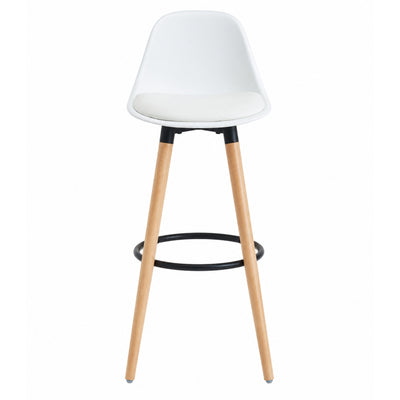 Tabouret de bar réglable Mabel – Vert (Lot de 2)