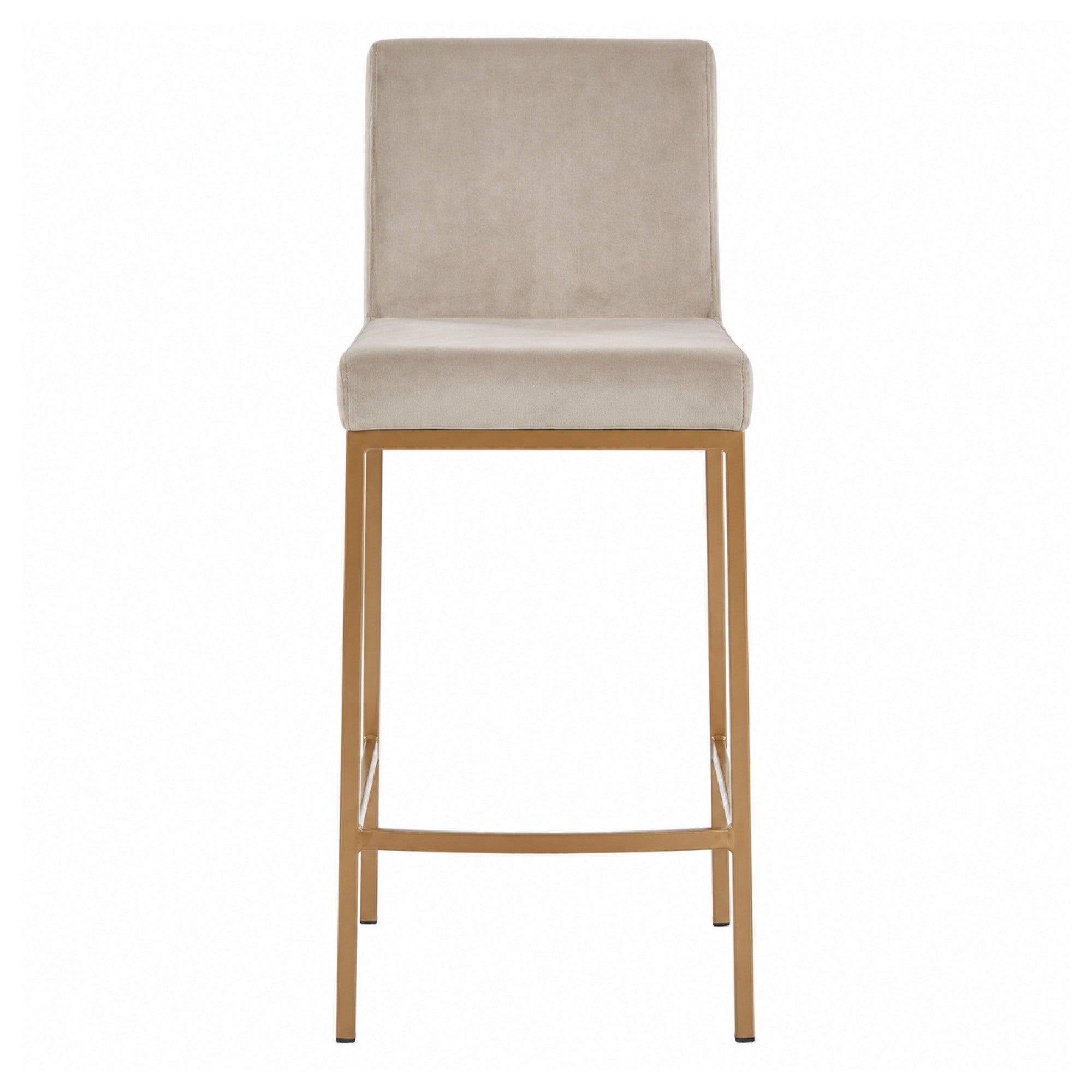 Tabouret de bar réglable Mabel – Vert (Lot de 2)