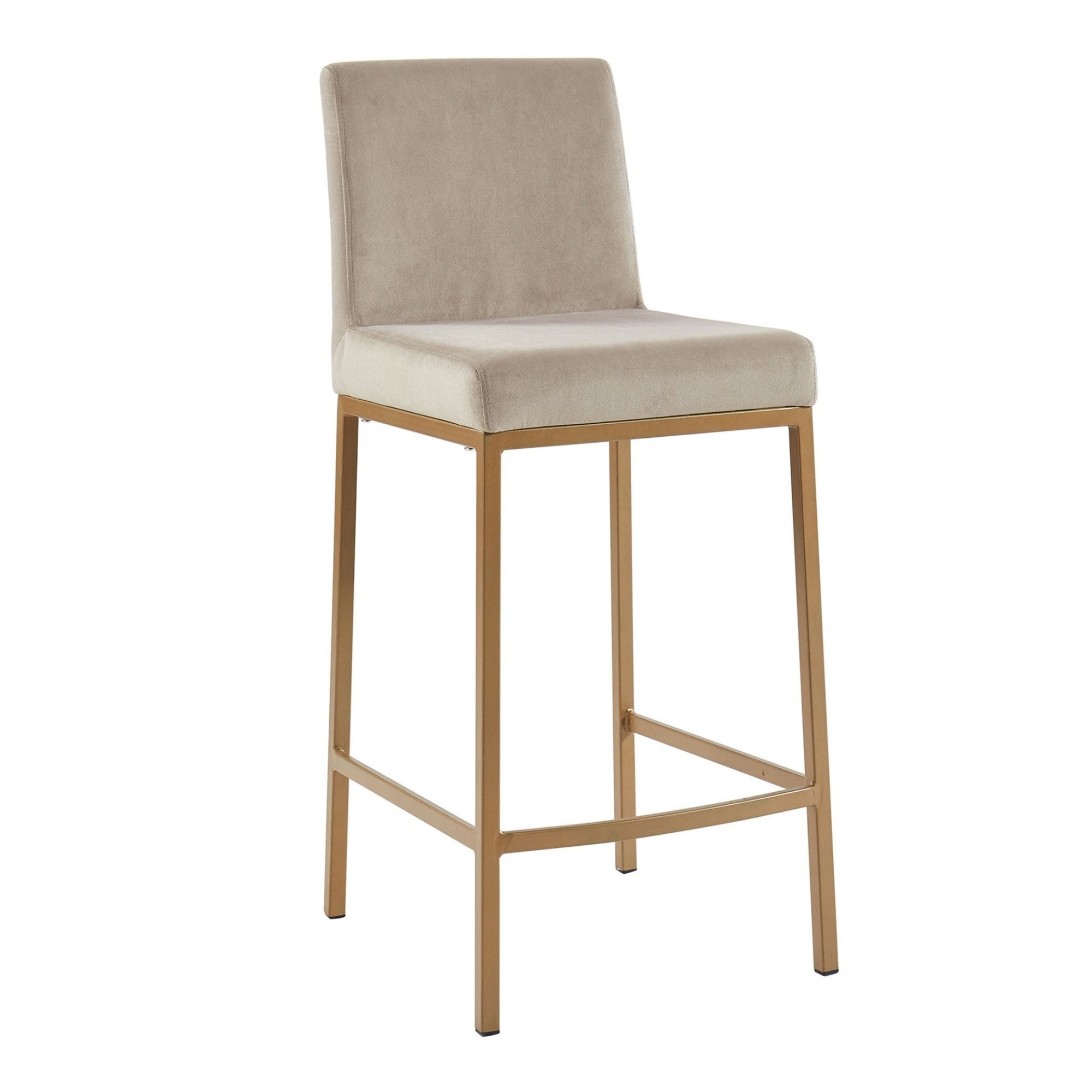 Tabouret de bar réglable Mabel – Vert (Lot de 2)