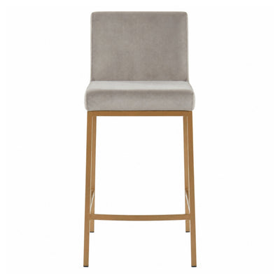 Tabouret de bar réglable Mabel – Vert (Lot de 2)
