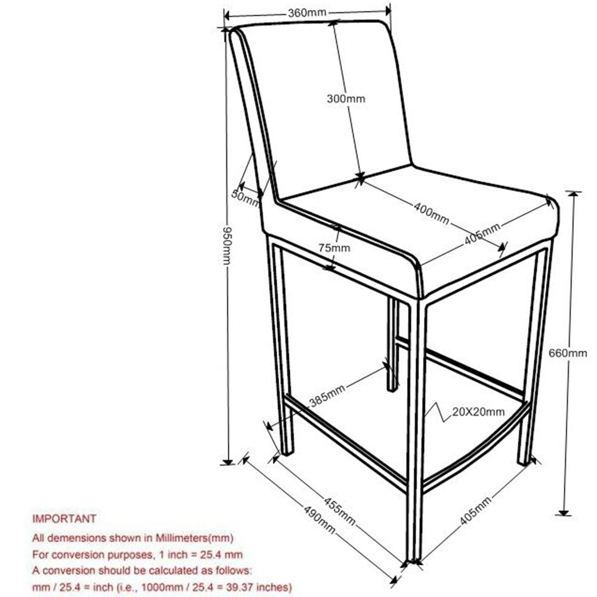 Tabouret de bar réglable Mabel – Vert (Lot de 2)