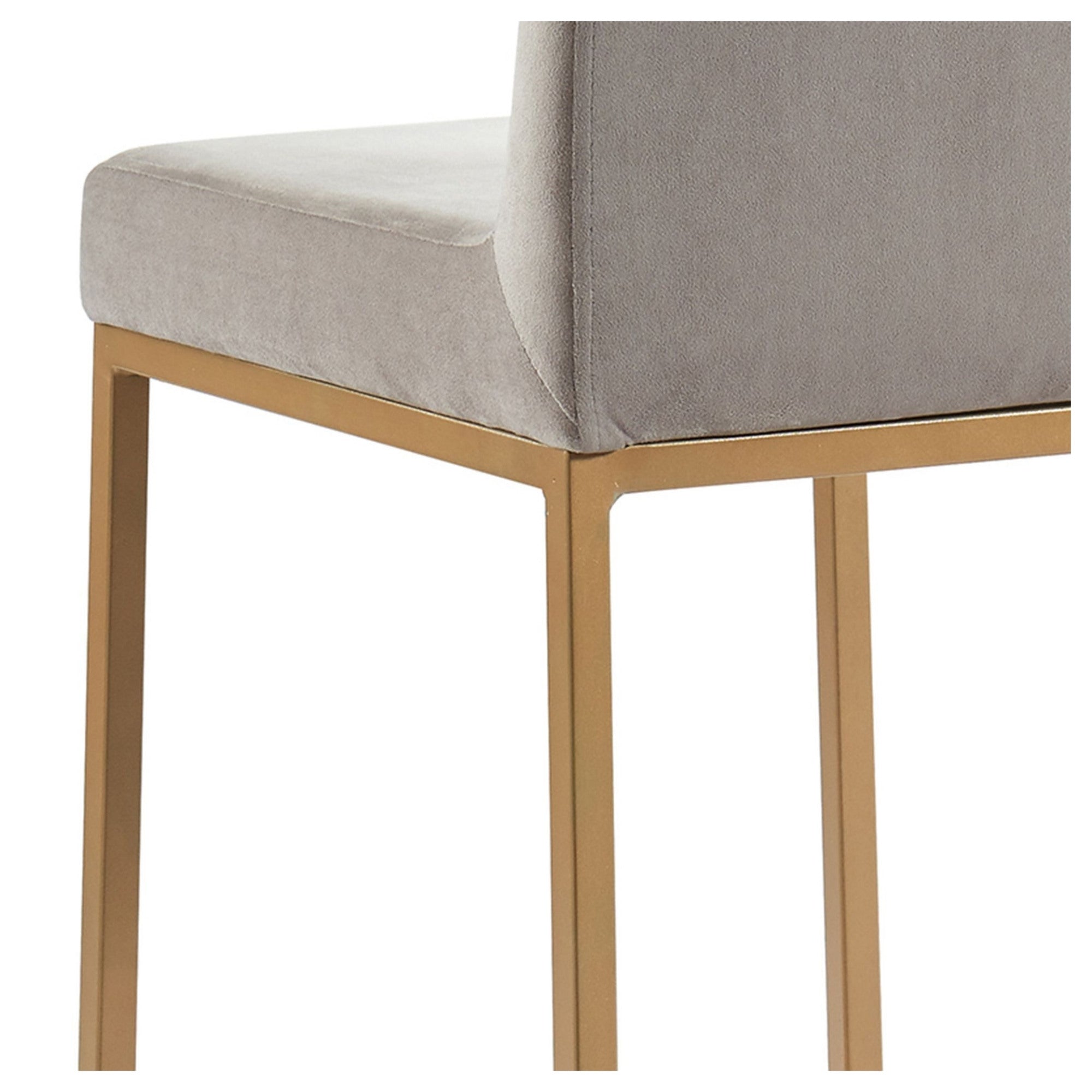Tabouret de bar réglable Mabel – Vert (Lot de 2)