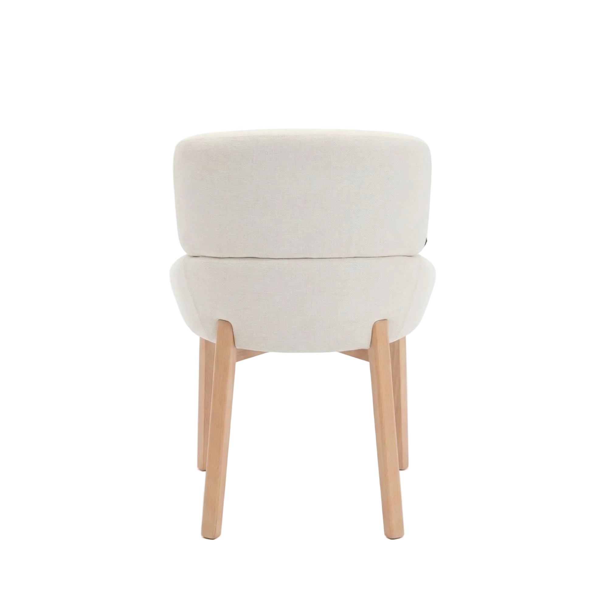 Cozy Dining Chair in Cream (Set of 2) | CastleUp Experience Centre Online Furniture