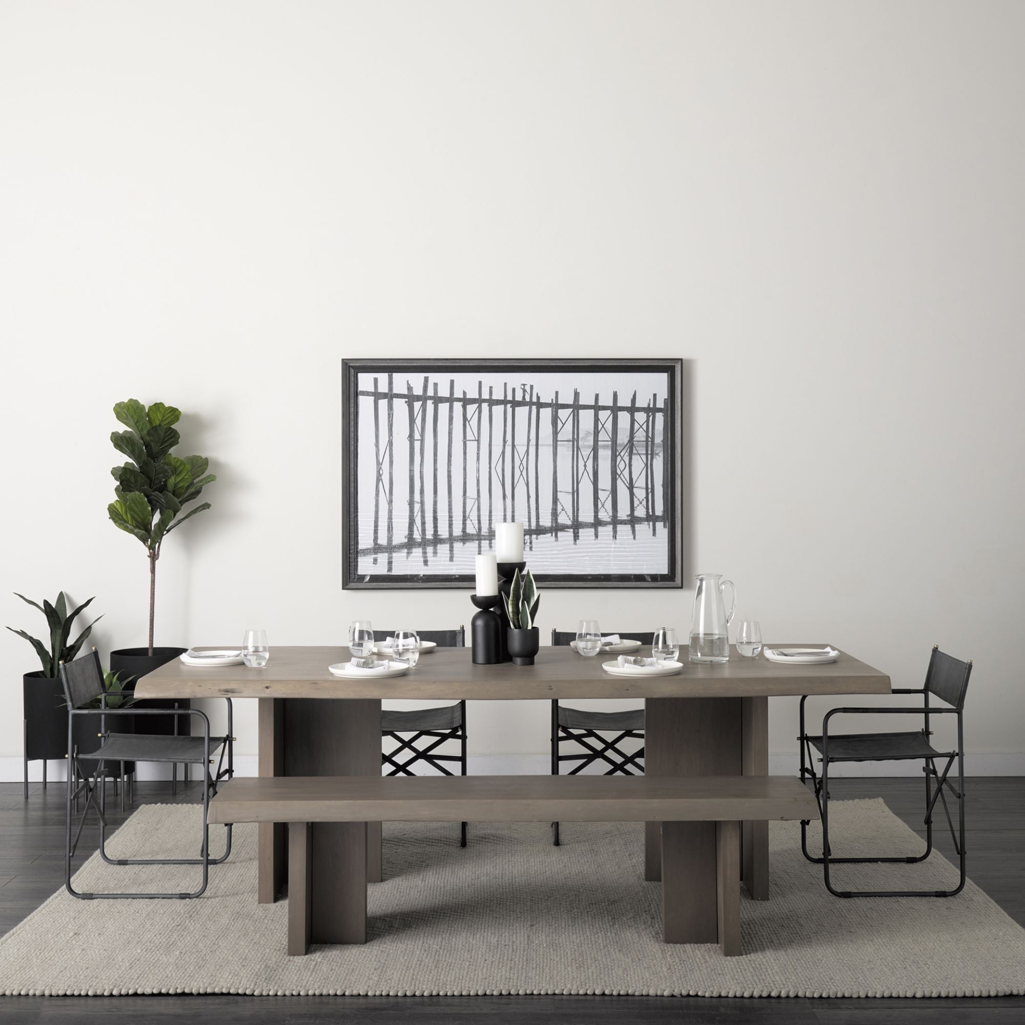 Mercana Direttore Dining Chair in Black | CastleUp Experience Centre Online Furniture