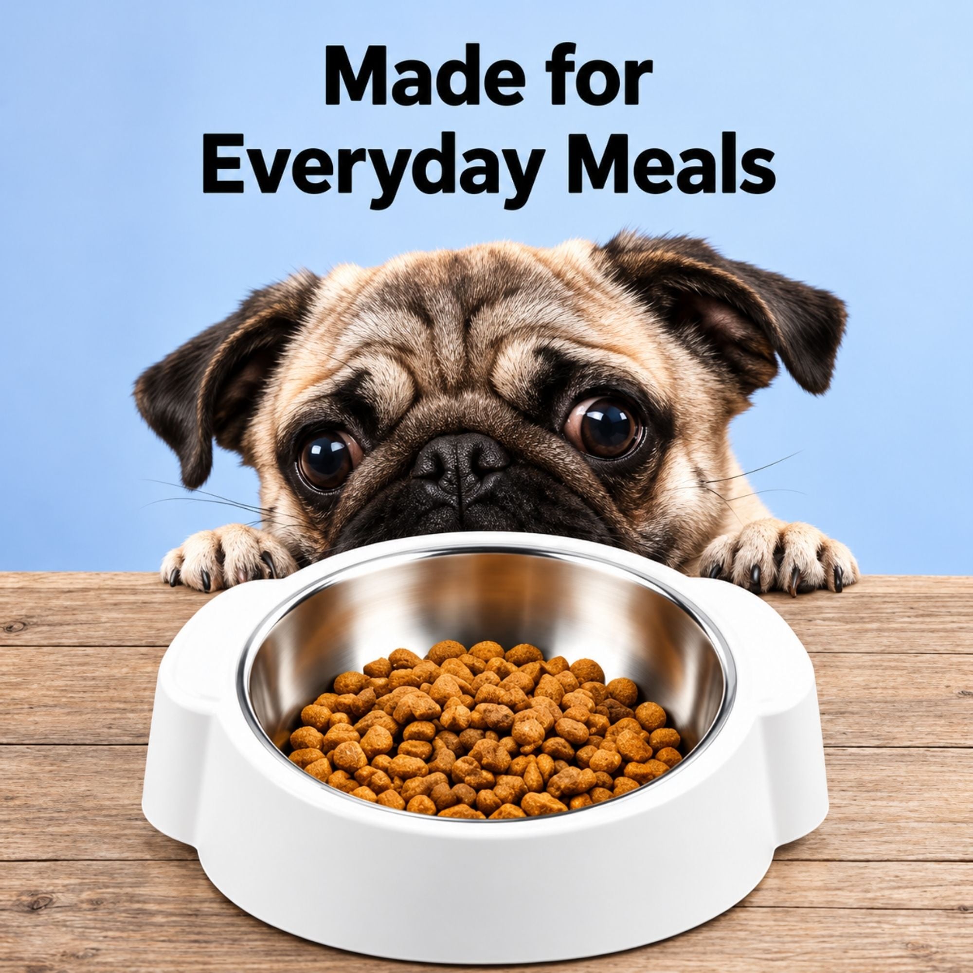 Superdesign Dog Head-Shaped Pet Bowl