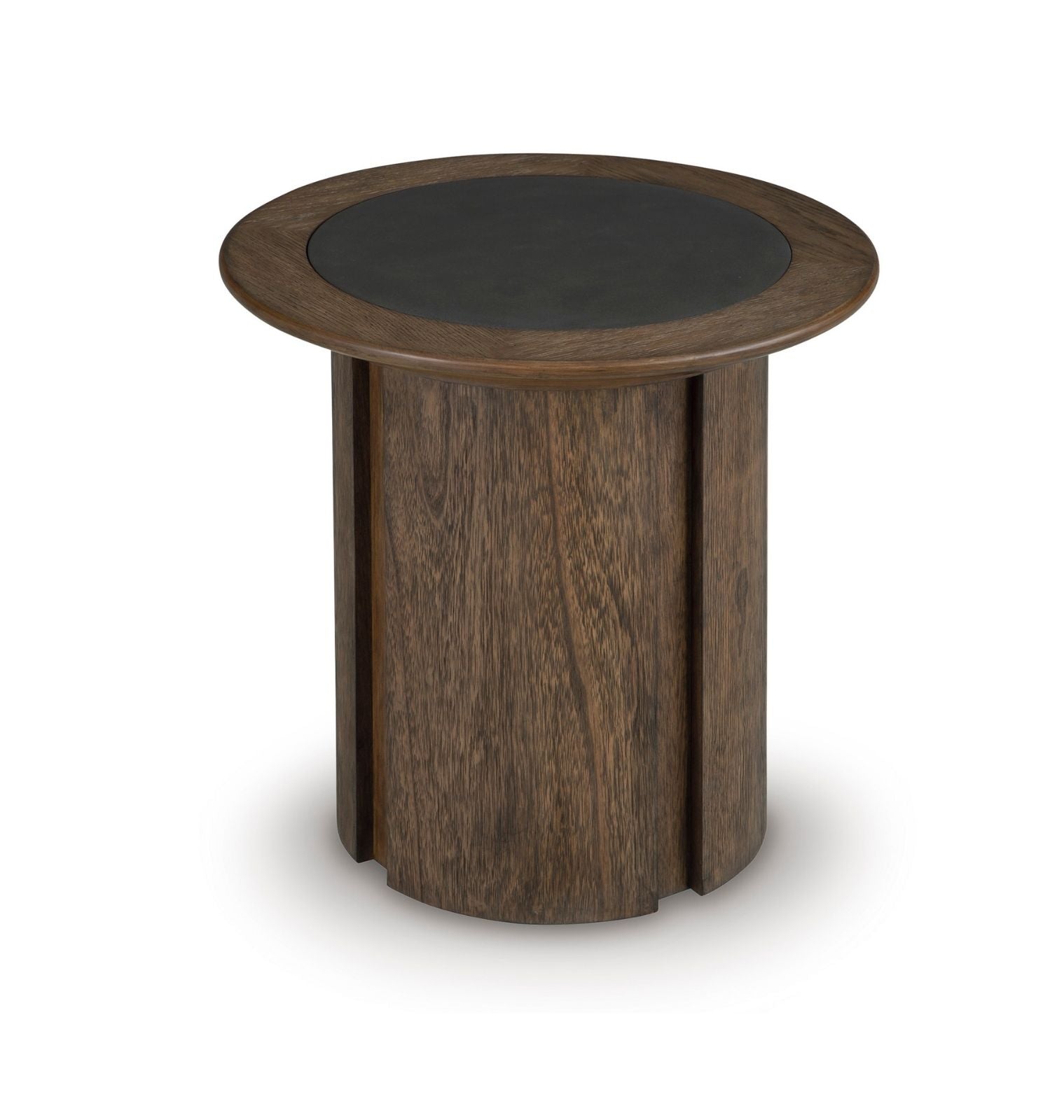 Dontayne Round End Table