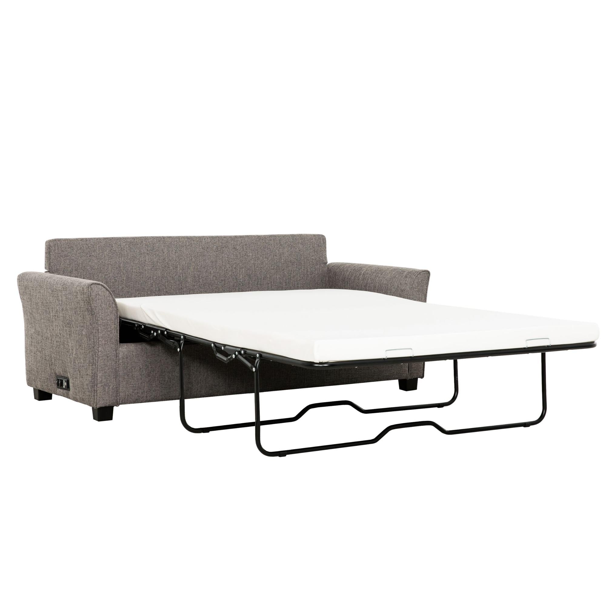 Drake Memory Foam Sofa Bed Dark Grey
