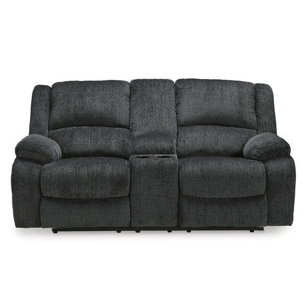 Causeuse inclinable électrique Draycoll avec console