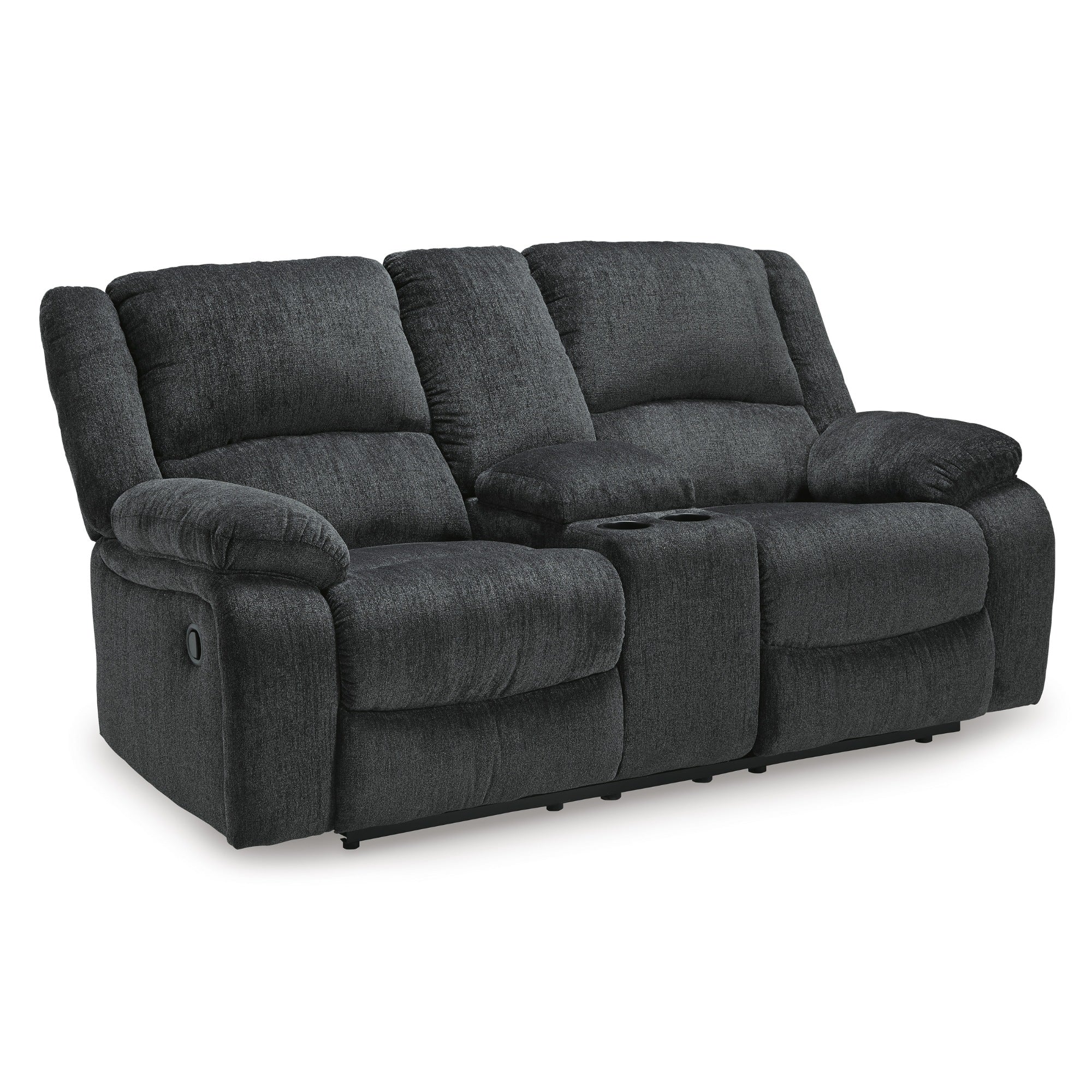 Draycoll Power Reclining Loveseat w/Console
